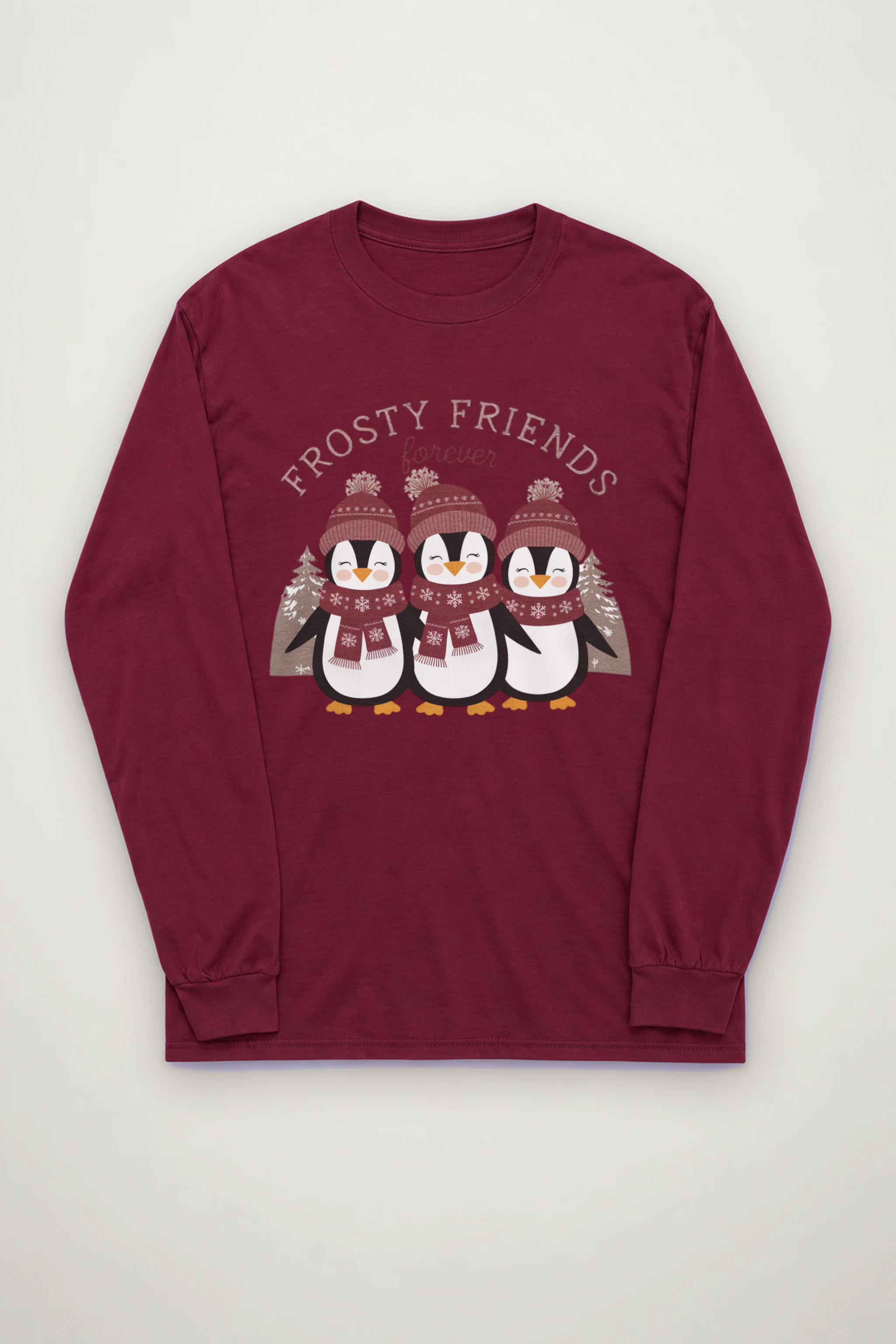 "Frosty Friends" Unisex Longsleeve T-shirt