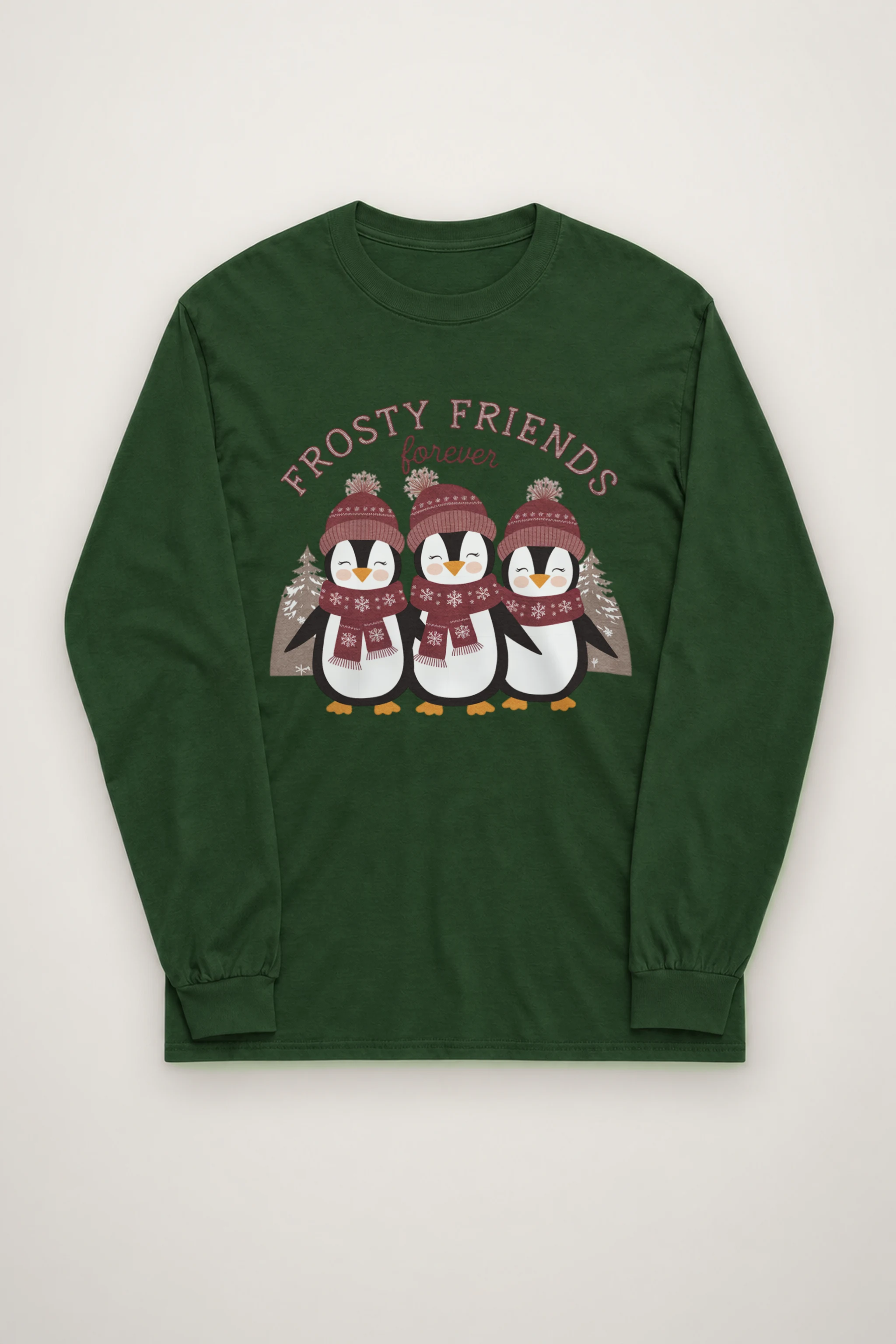 "Frosty Friends" Unisex Longsleeve T-shirt