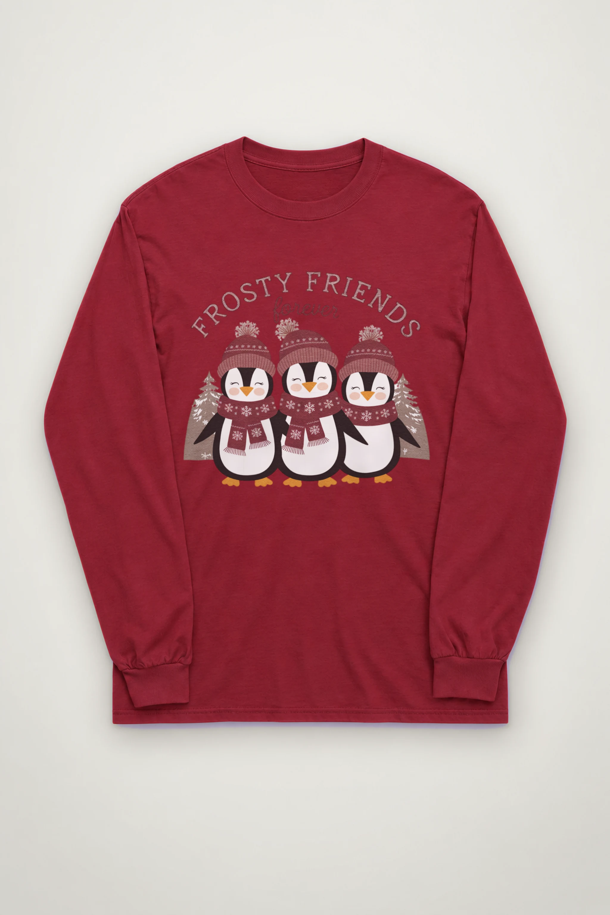 "Frosty Friends" Unisex Longsleeve T-shirt