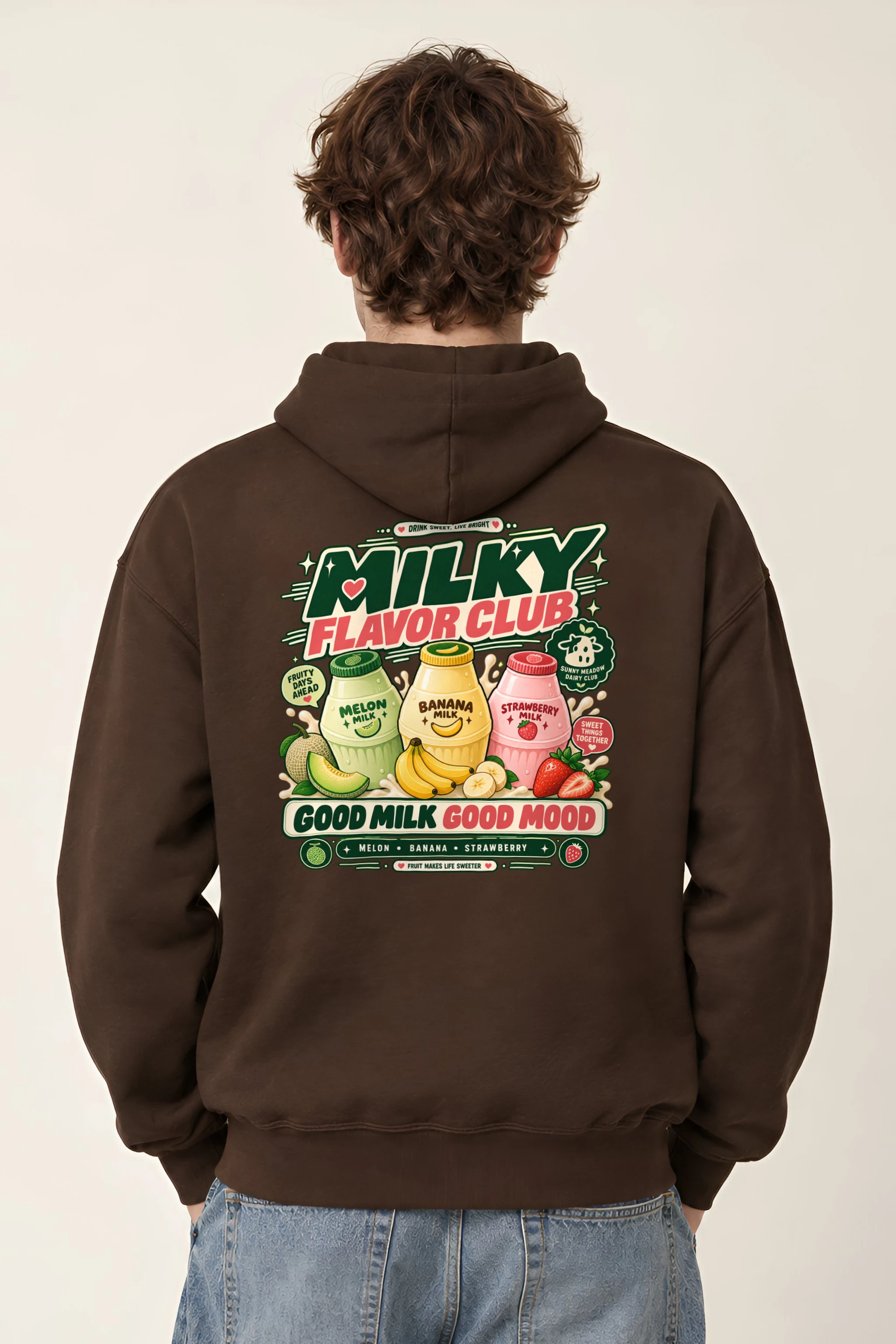 "Fruity Days Ahead" Heavy Blend Unisex Pullover Hoodie