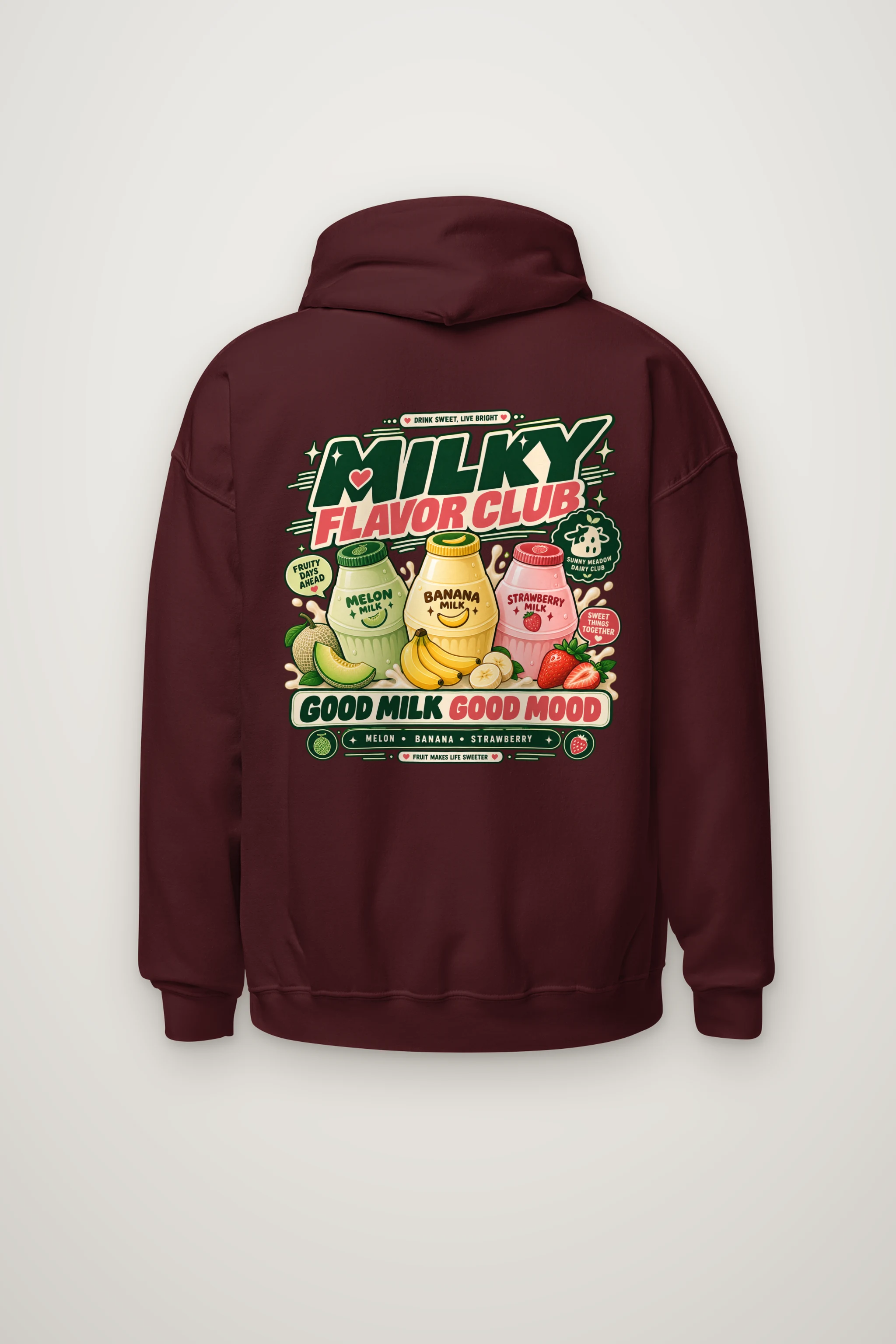 "Fruity Days Ahead" Heavy Blend Unisex Pullover Hoodie