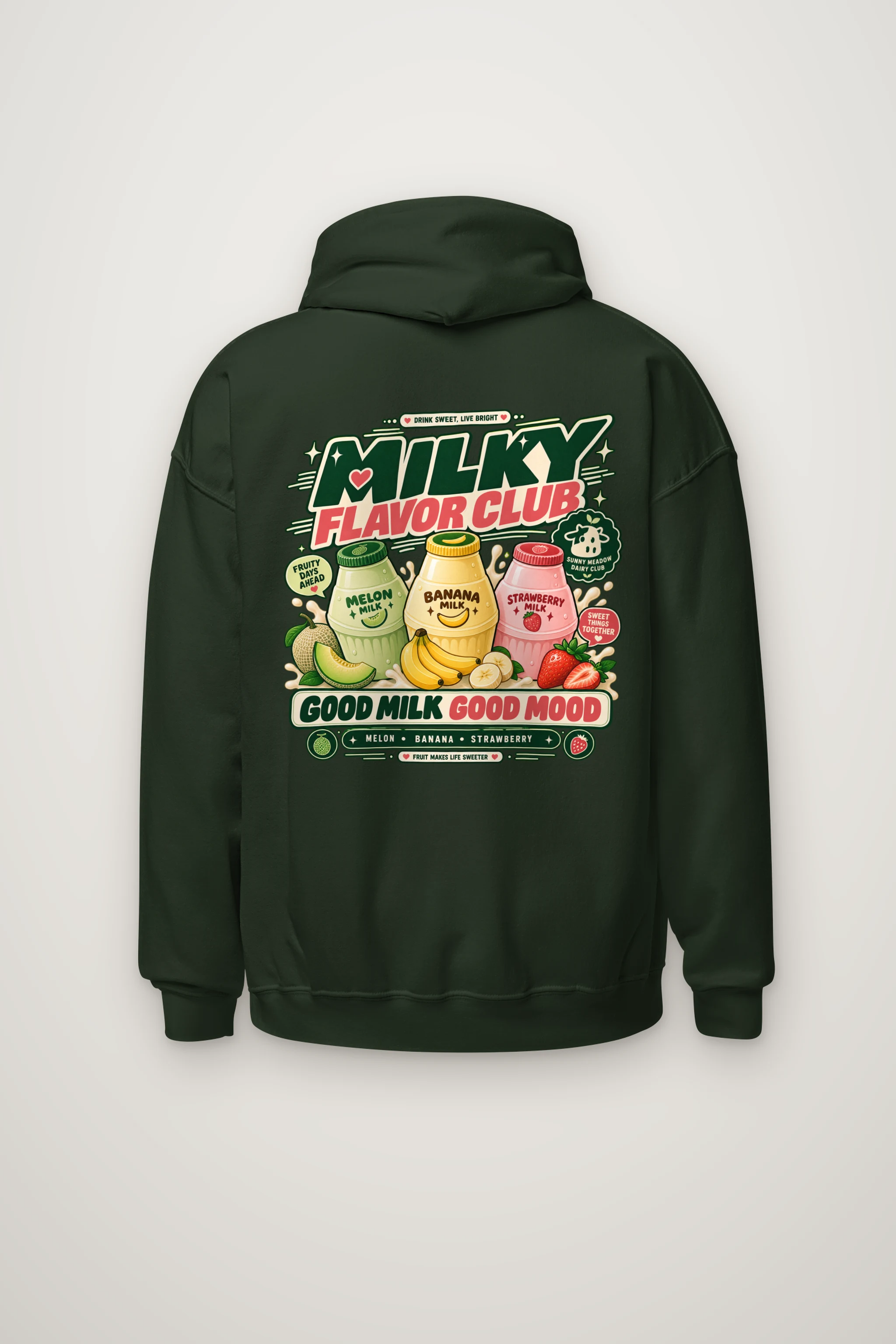 "Fruity Days Ahead" Heavy Blend Unisex Pullover Hoodie