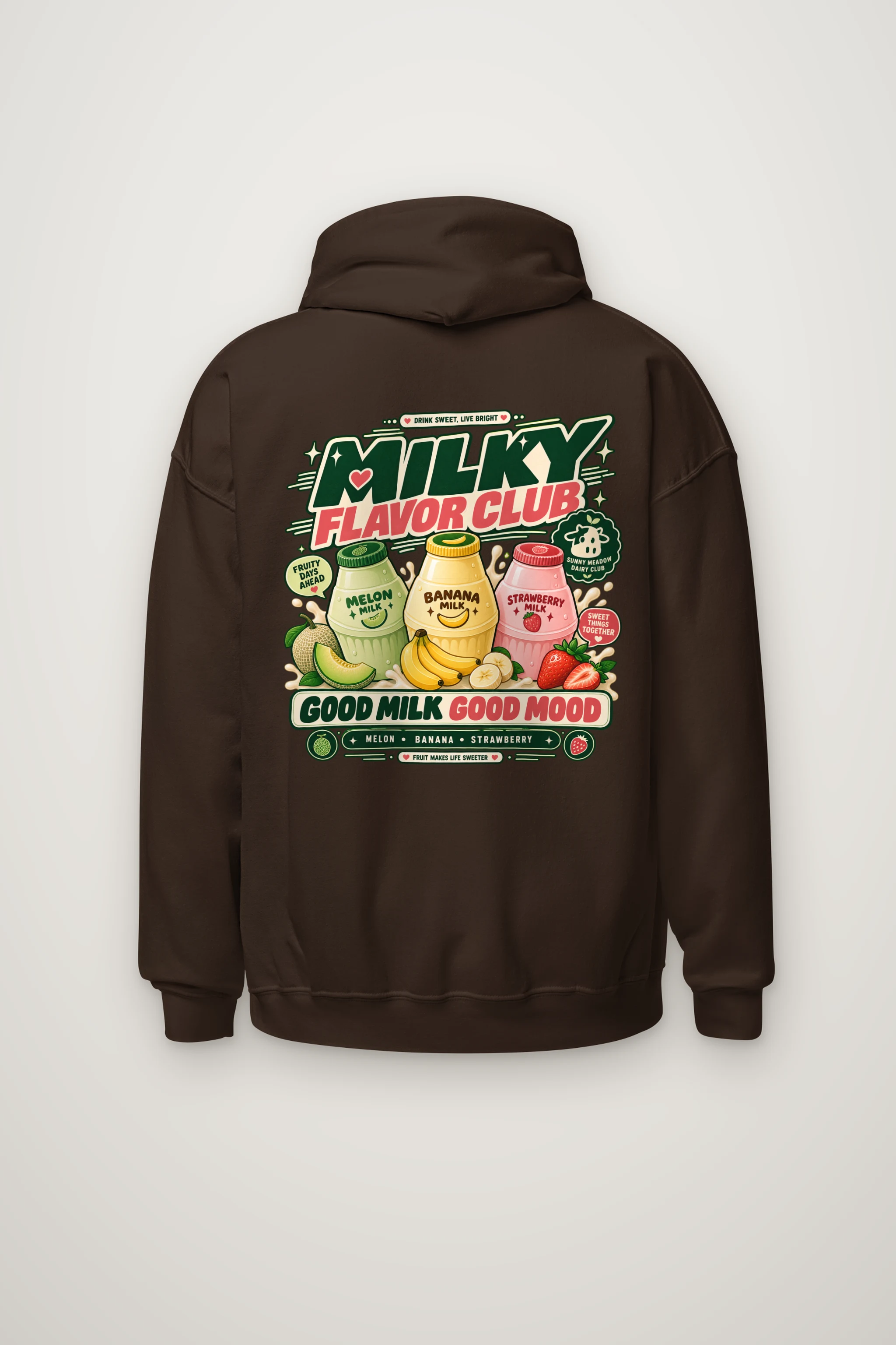 "Fruity Days Ahead" Heavy Blend Unisex Pullover Hoodie