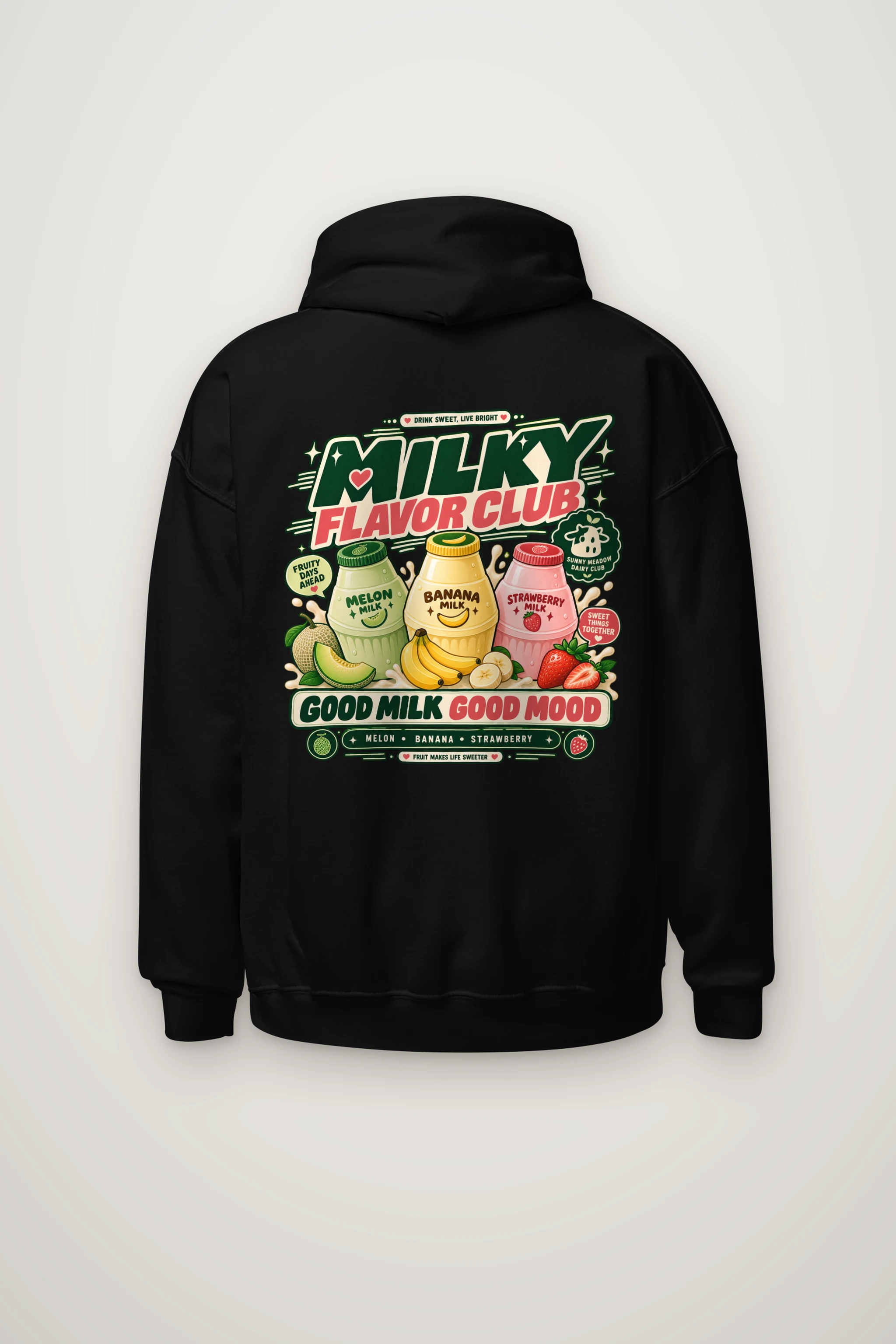 "Fruity Days Ahead" Heavy Blend Unisex Pullover Hoodie