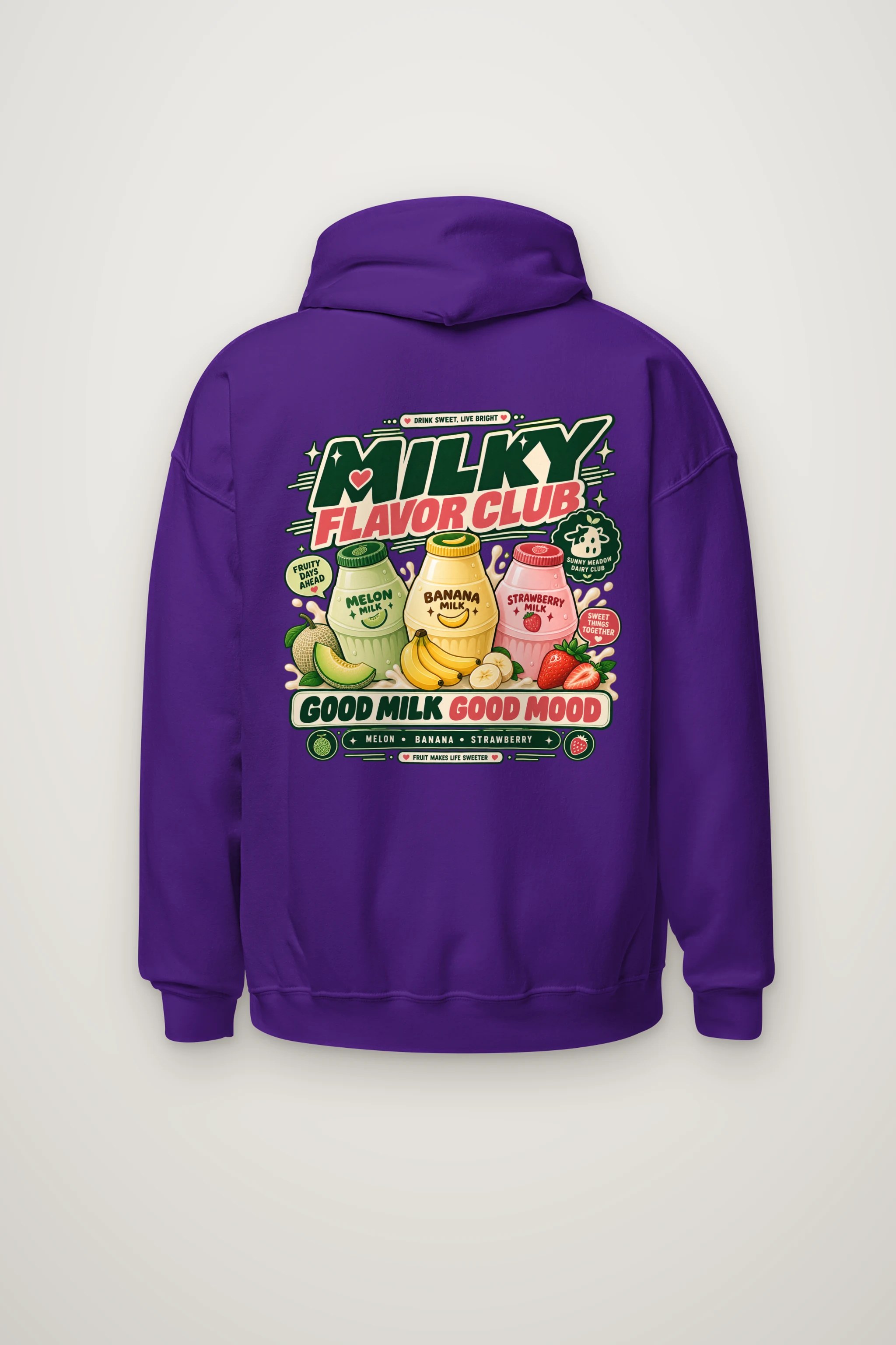 "Fruity Days Ahead" Heavy Blend Unisex Pullover Hoodie