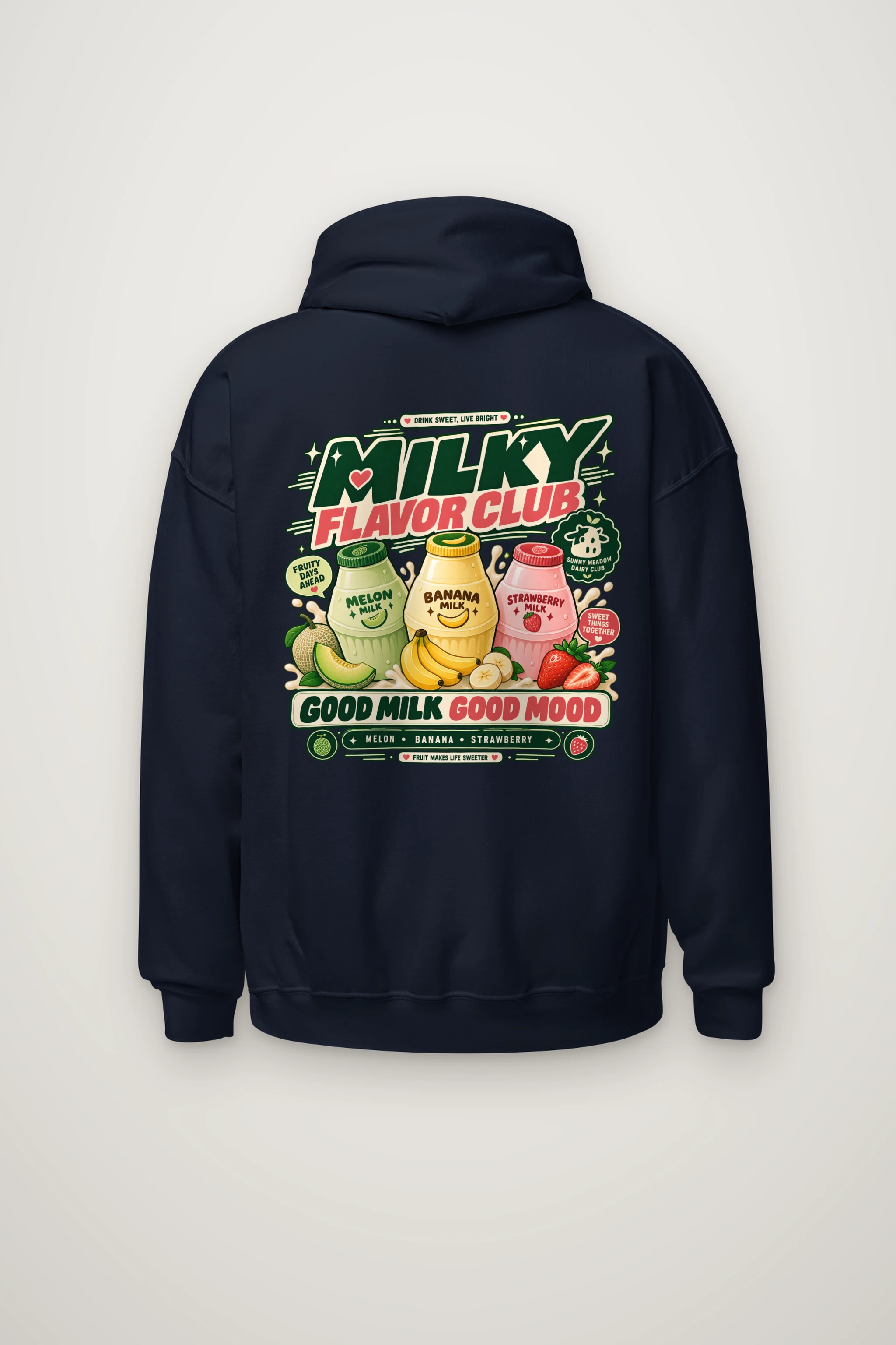 "Fruity Days Ahead" Heavy Blend Unisex Pullover Hoodie
