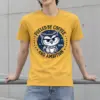 "Fueled By Coffee And Ambition" Heavyweight Unisex Crewneck T-shirt