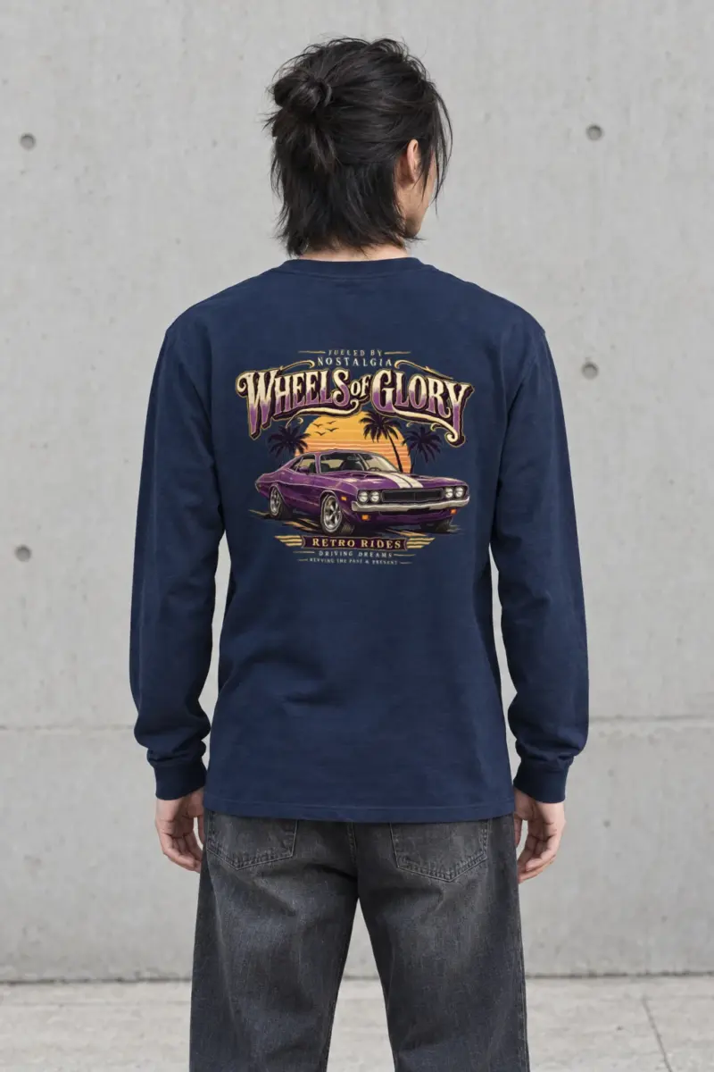 "Fueled By Nostalgia" Unisex Longsleeve T-shirt