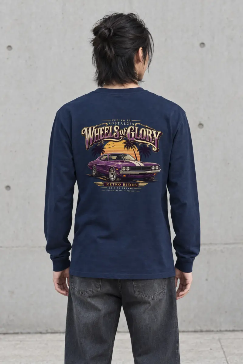 "Fueled By Nostalgia" Unisex Longsleeve T-shirt