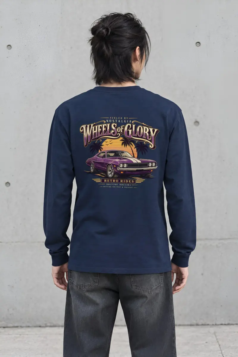 "Fueled By Nostalgia" Unisex Longsleeve T-shirt