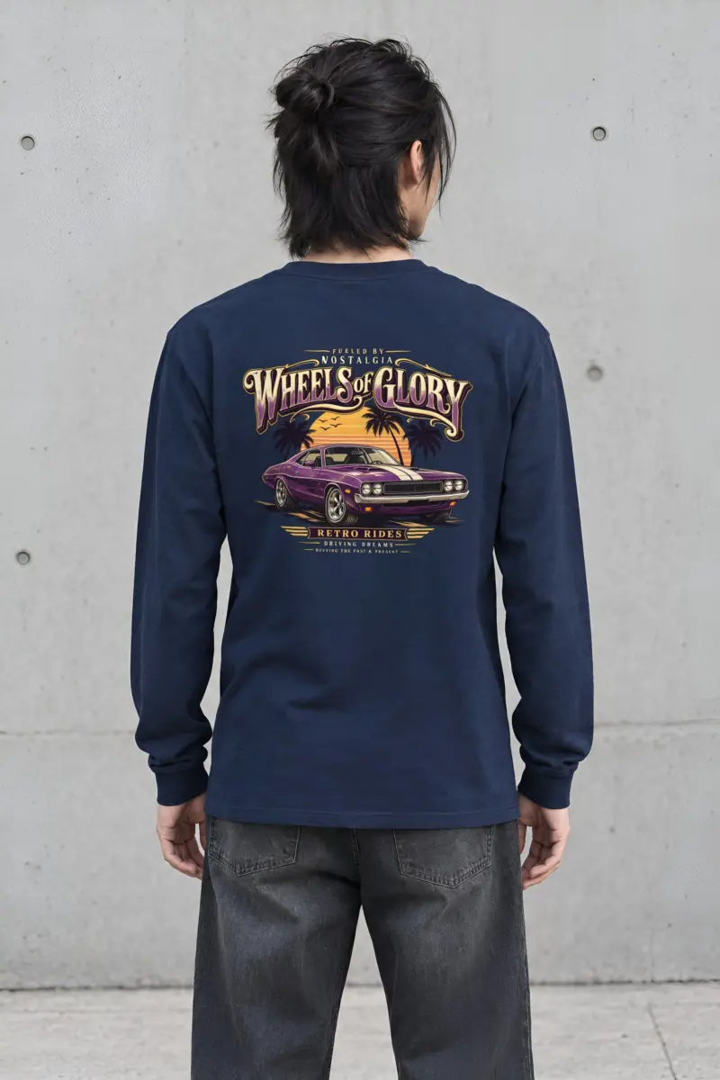 "Fueled By Nostalgia" Unisex Longsleeve T-shirt