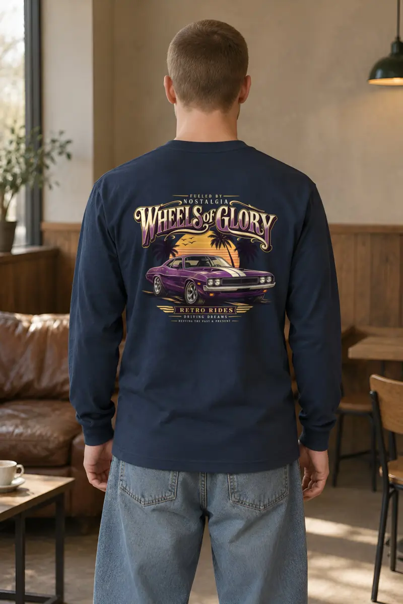 "Fueled By Nostalgia" Unisex Longsleeve T-shirt
