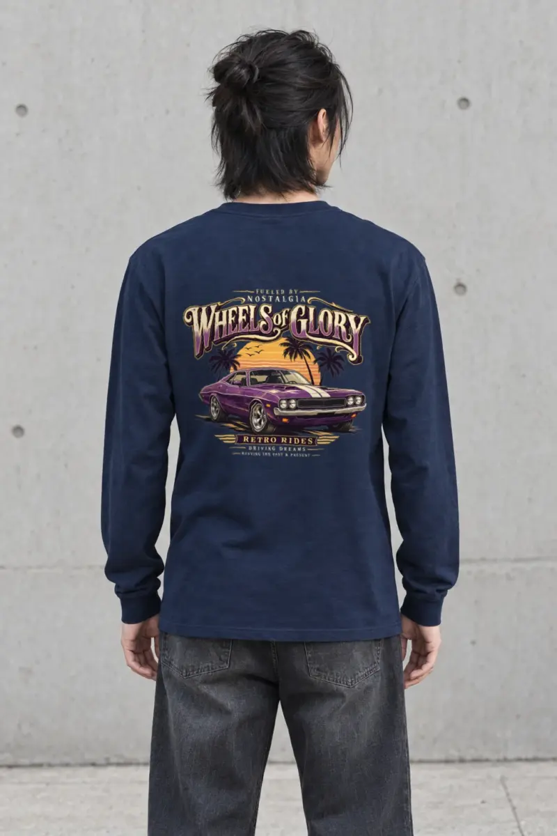 "Fueled By Nostalgia" Unisex Longsleeve T-shirt