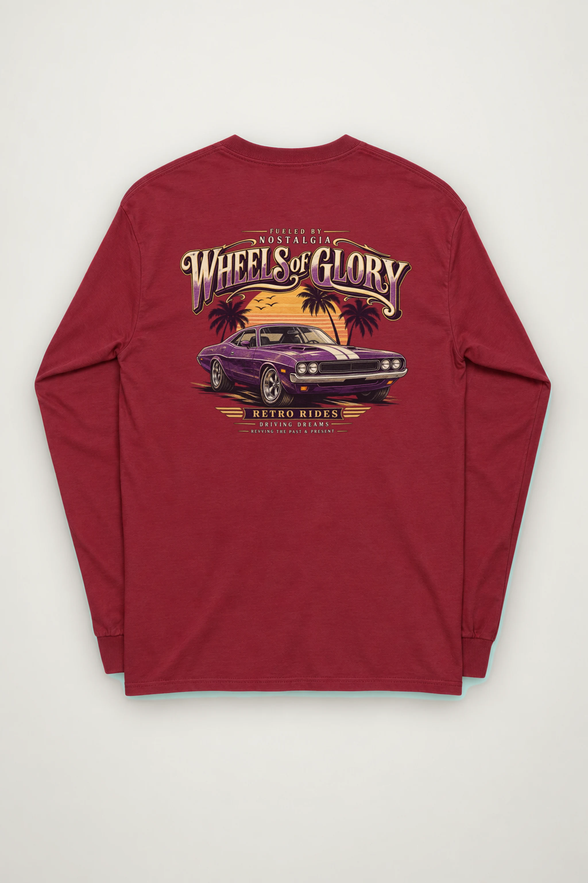 "Fueled By Nostalgia" Unisex Longsleeve T-shirt