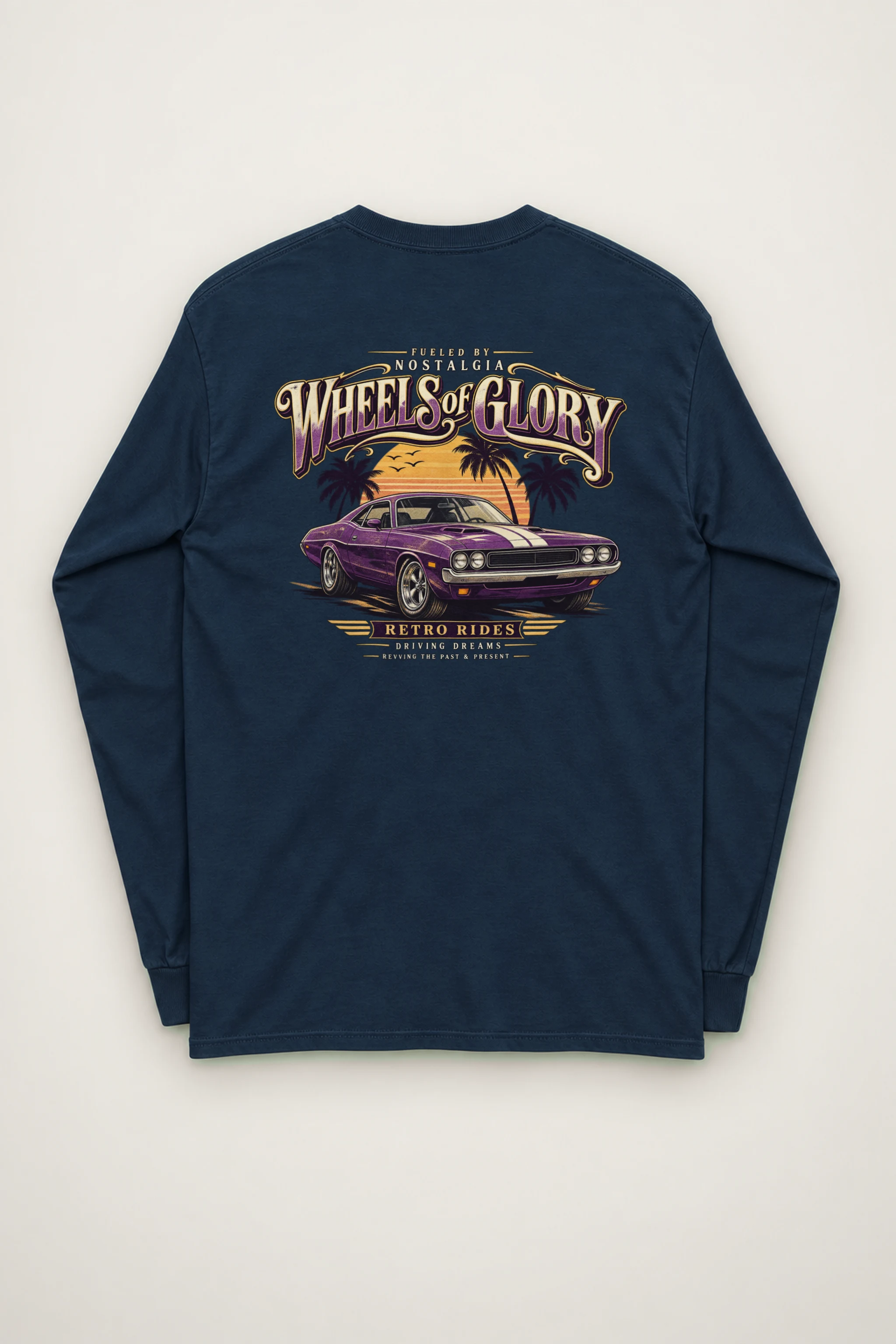 "Fueled By Nostalgia" Unisex Longsleeve T-shirt