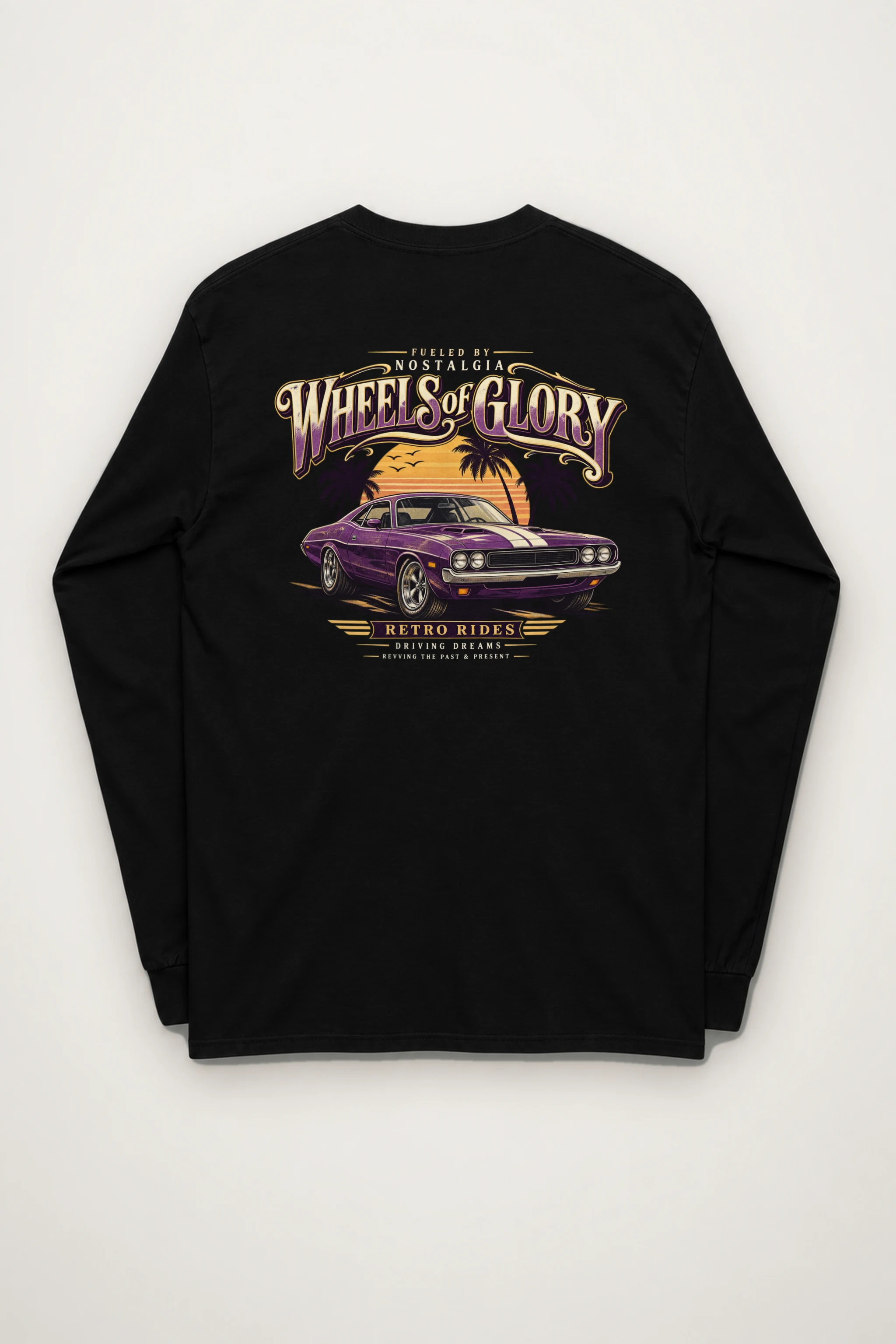 "Fueled By Nostalgia" Unisex Longsleeve T-shirt