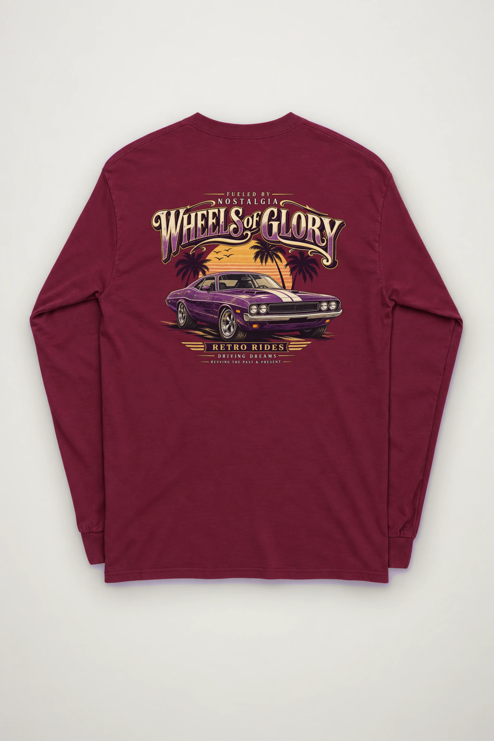 "Fueled By Nostalgia" Unisex Longsleeve T-shirt