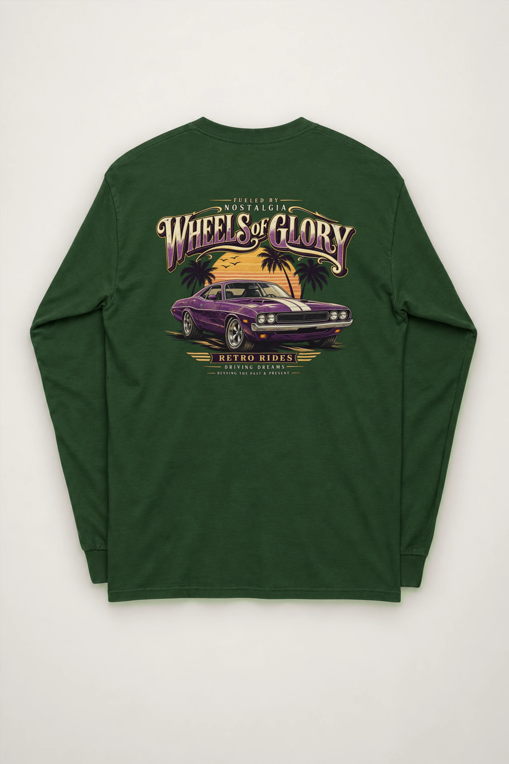 "Fueled By Nostalgia" Unisex Longsleeve T-shirt