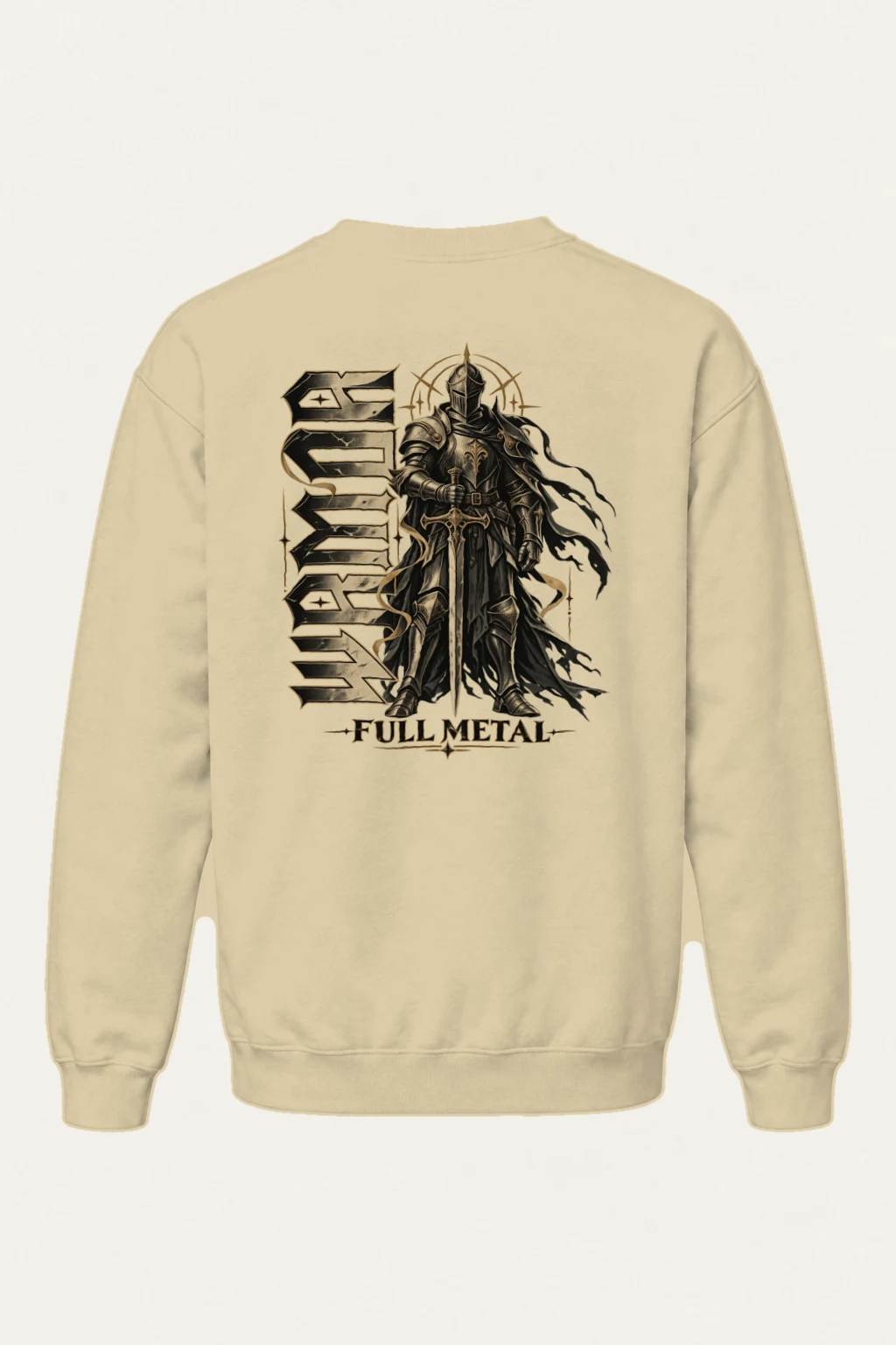 "Full Metal Knight" Heavy Blend Unisex Crewneck Sweatshirt | Gildan 18000
