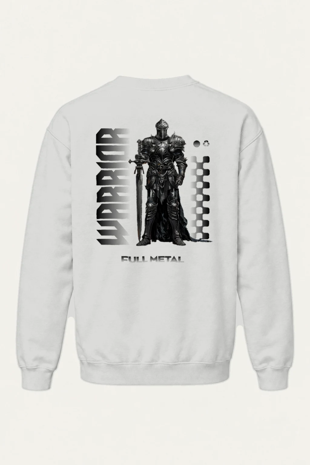 "Full Metal Knight" Heavy Blend Unisex Crewneck Sweatshirt | Gildan 18000