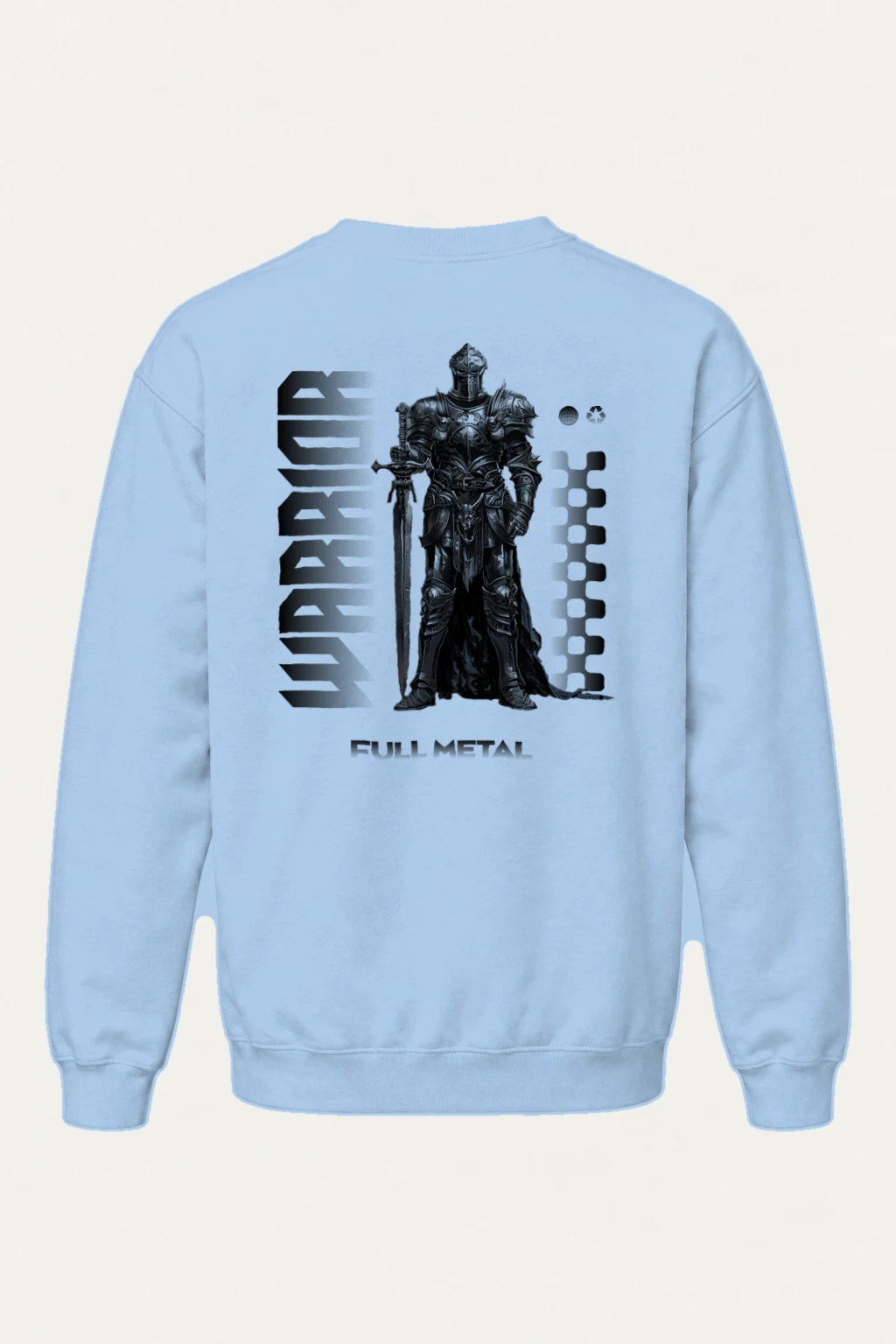 "Full Metal Knight" Heavy Blend Unisex Crewneck Sweatshirt | Gildan 18000