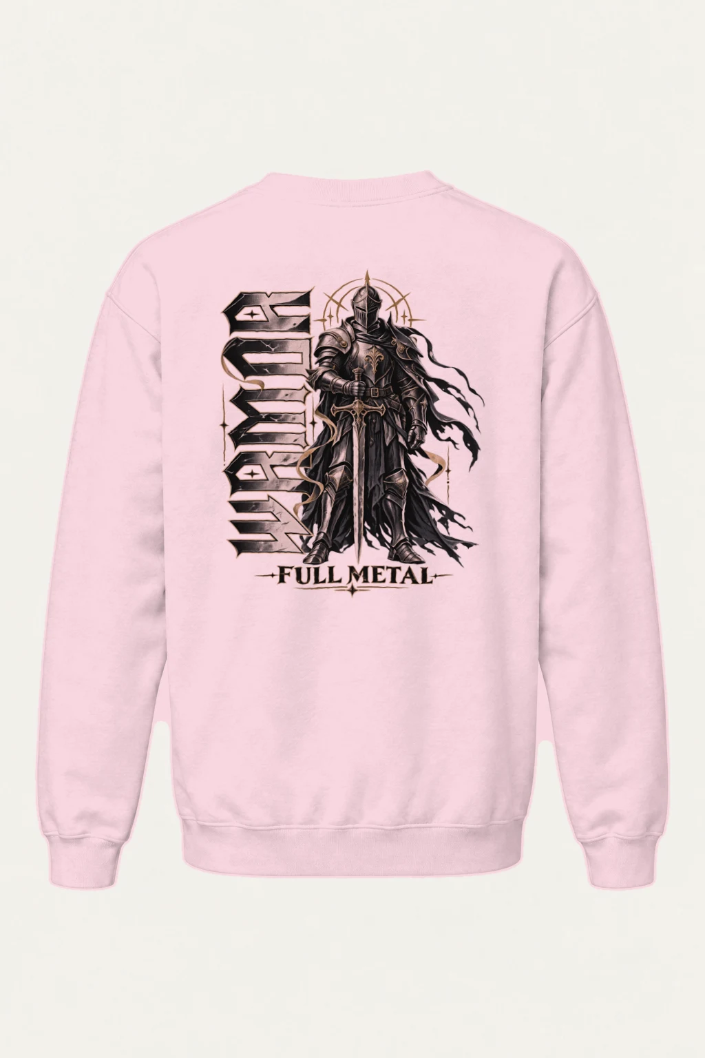 "Full Metal Knight" Heavy Blend Unisex Crewneck Sweatshirt | Gildan 18000