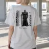 "Full Metal Knight" Heavyweight Unisex Crewneck T-shirt | Gildan 5000