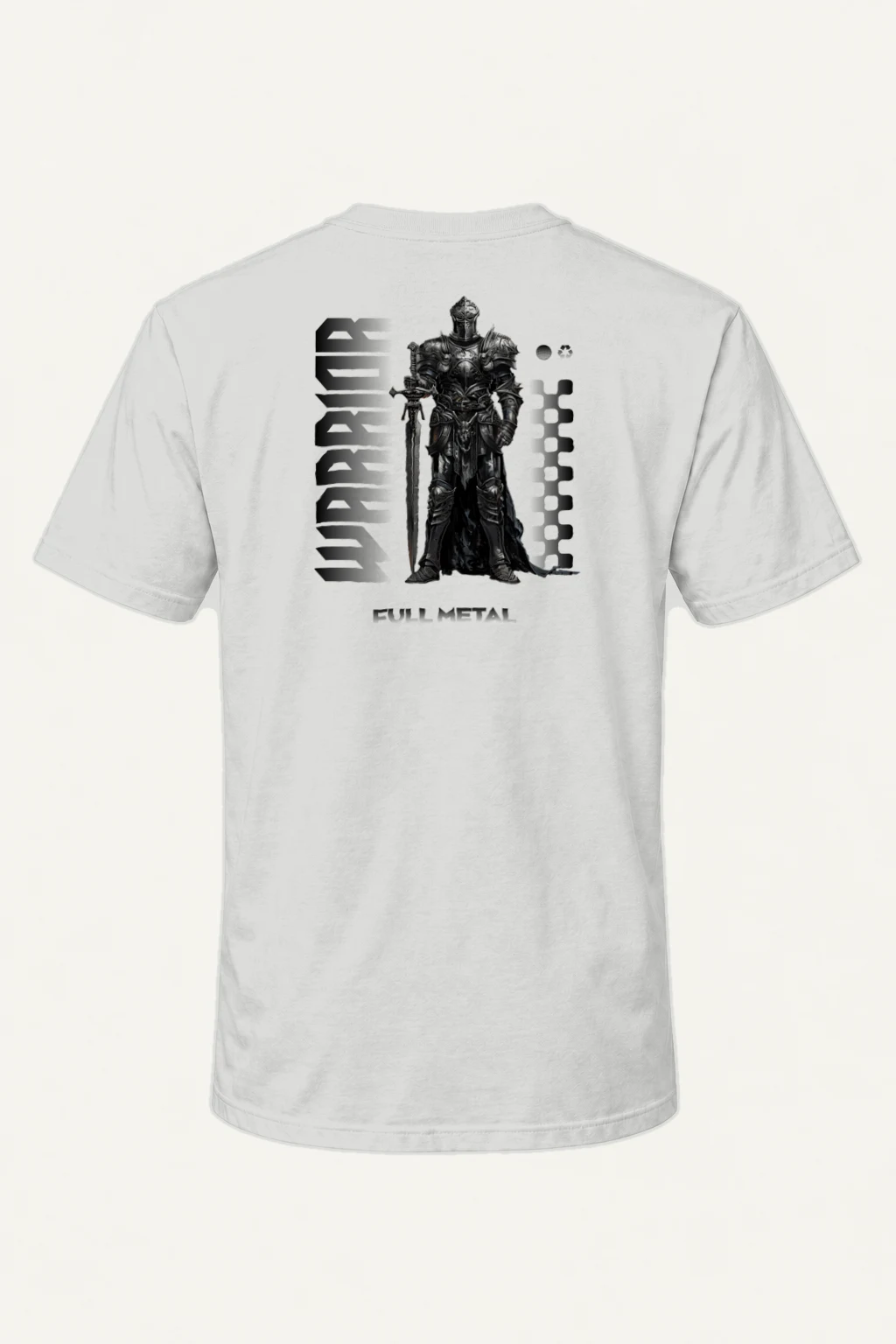 "Full Metal Knight" Heavyweight Unisex Crewneck T-shirt | Gildan 5000