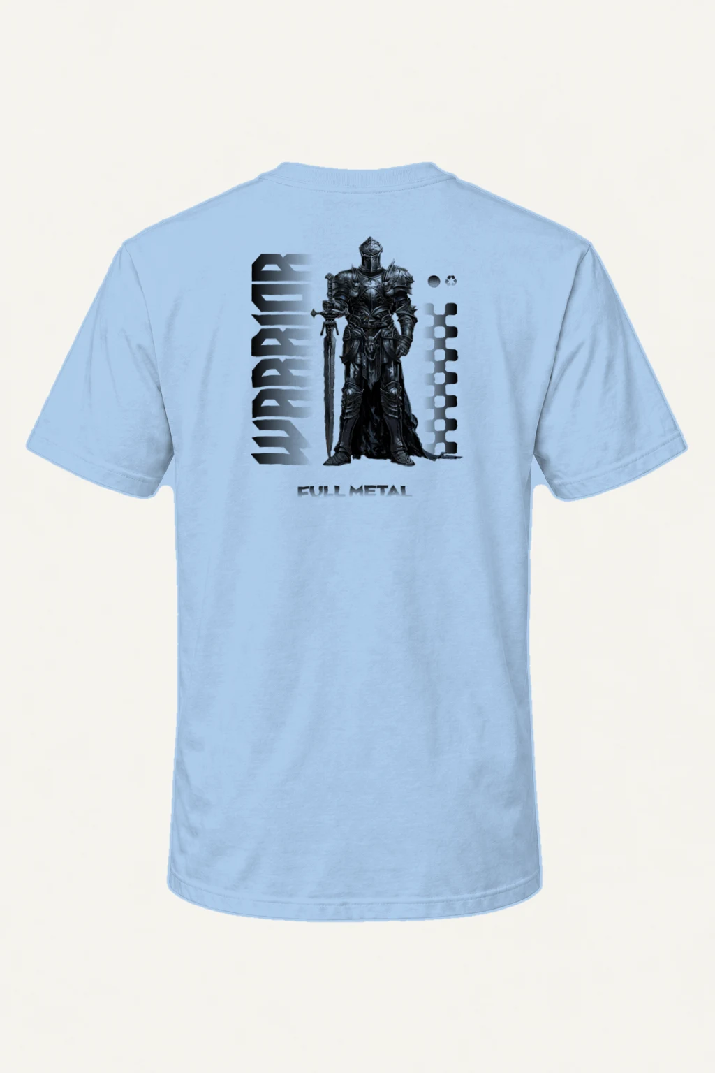 "Full Metal Knight" Heavyweight Unisex Crewneck T-shirt | Gildan 5000