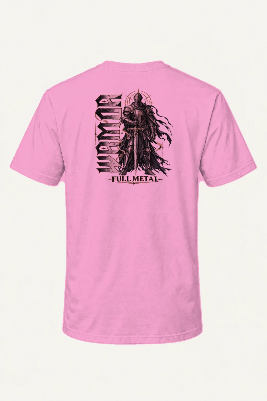 "Full Metal Knight" Heavyweight Unisex Crewneck T-shirt | Gildan 5000