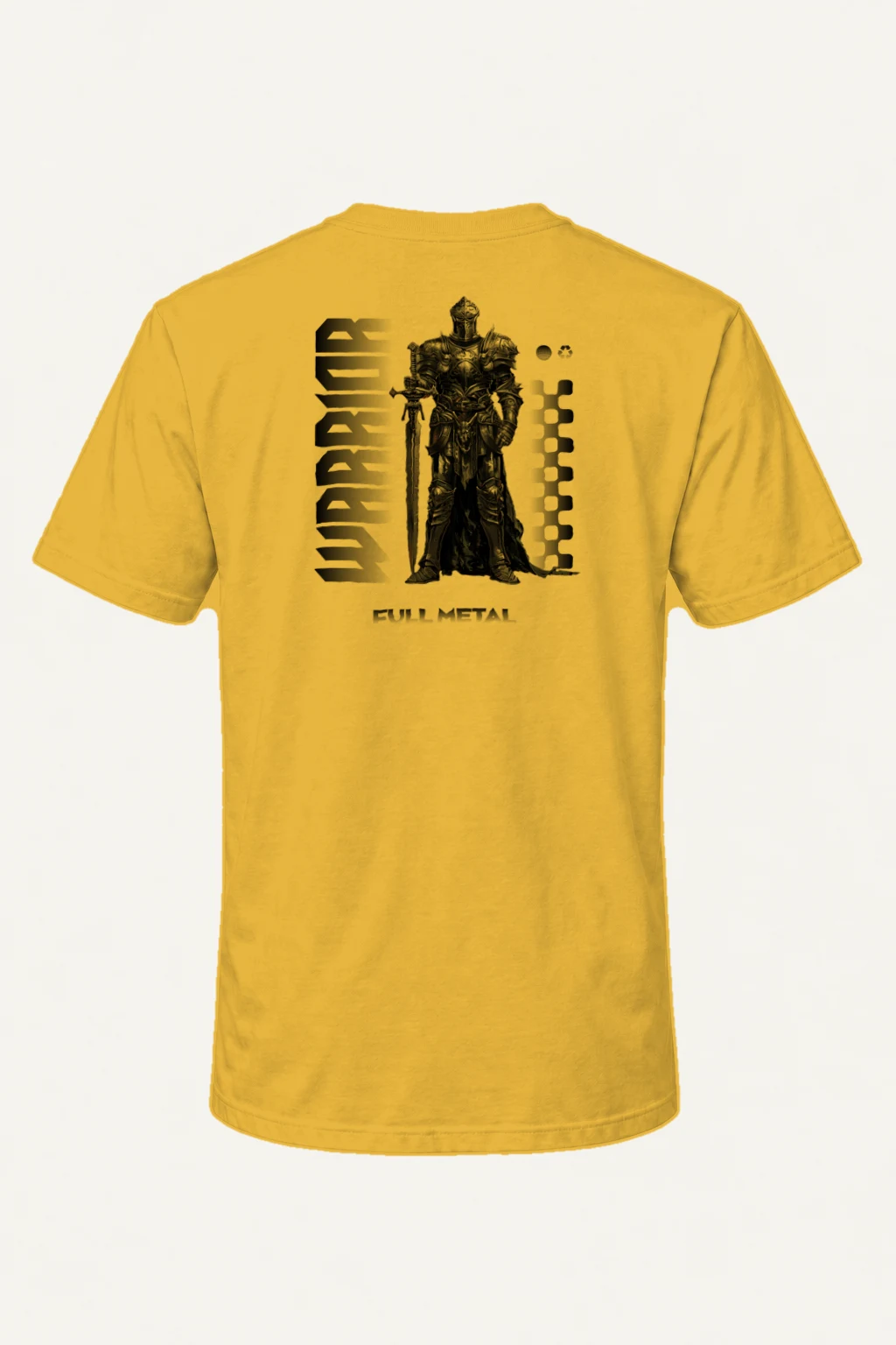 "Full Metal Knight" Heavyweight Unisex Crewneck T-shirt | Gildan 5000
