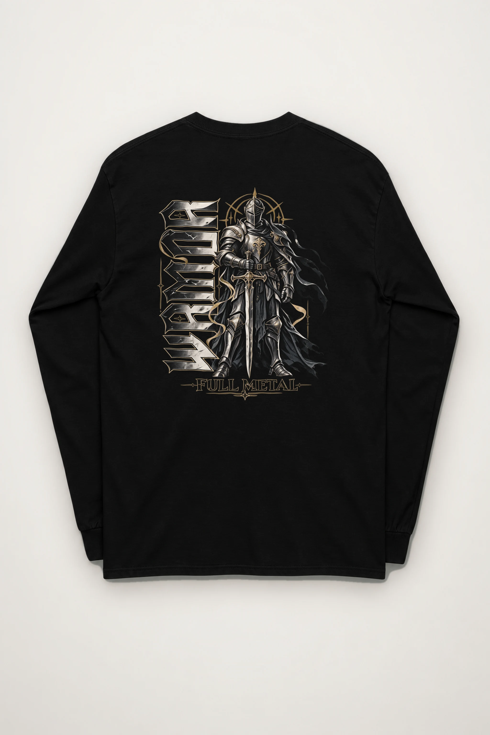 "Full Metal Knight" Unisex Longsleeve T-shirt