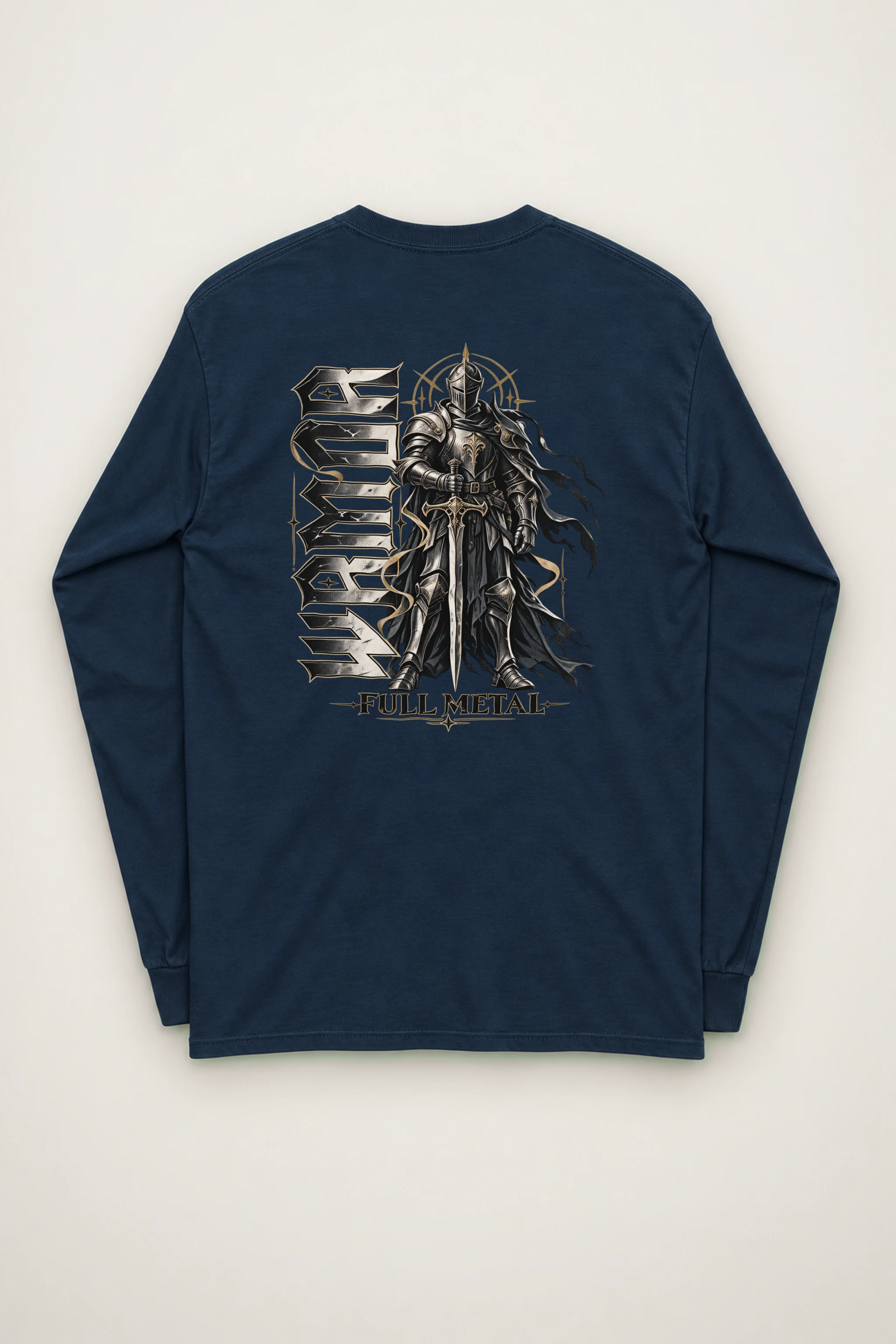 "Full Metal Knight" Unisex Longsleeve T-shirt