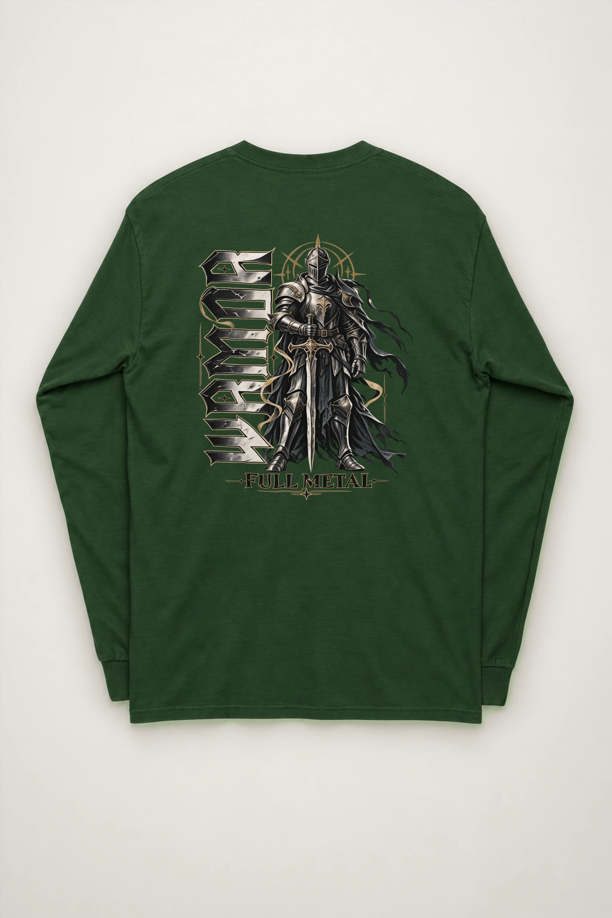 "Full Metal Knight" Unisex Longsleeve T-shirt
