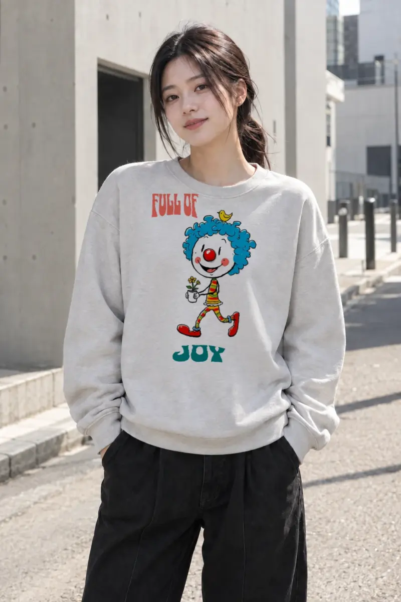“Full Of Joy” Heavy Blend Unisex Crewneck Sweatshirt | Gildan 18000