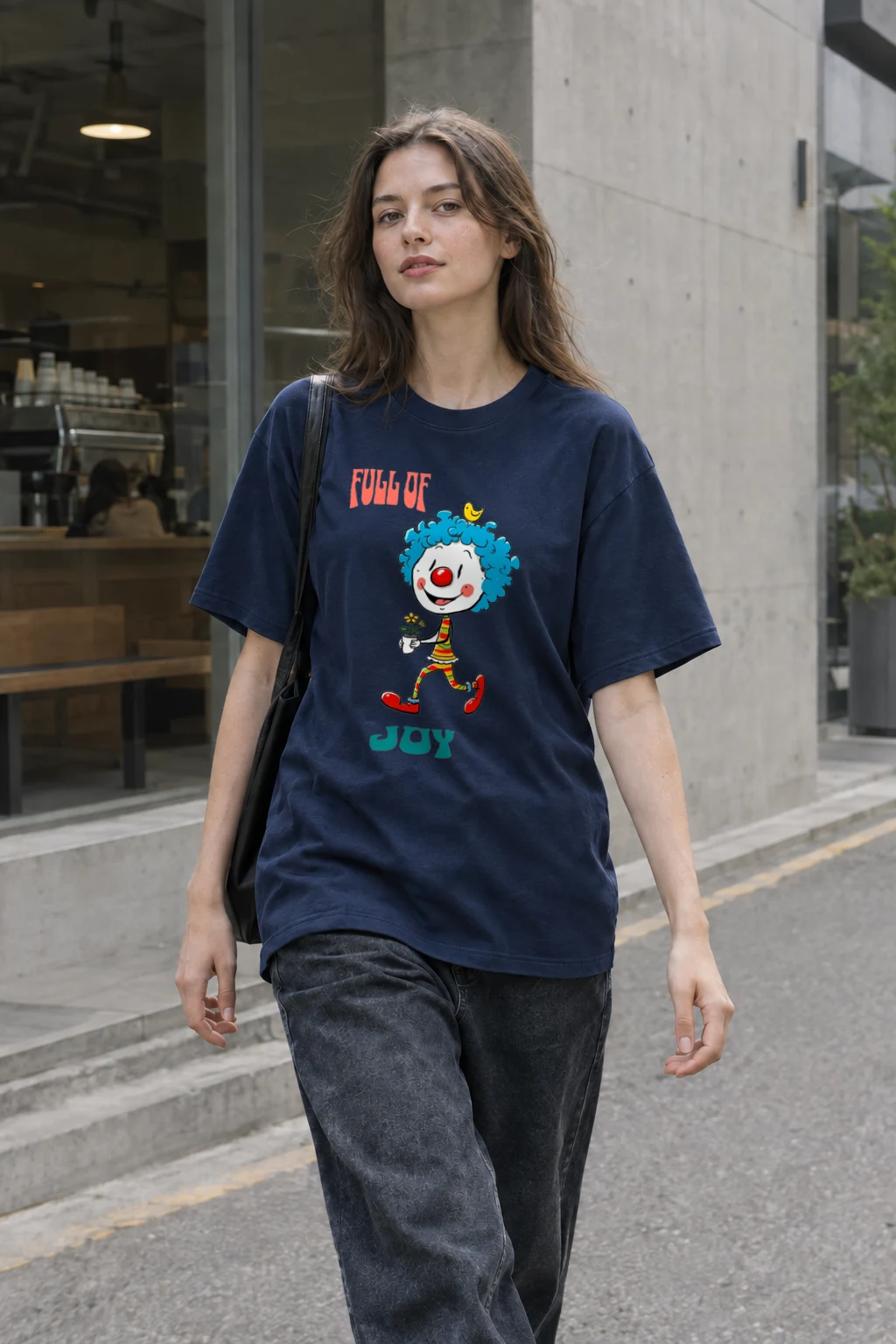 "Full Of Joy" Heavyweight Unisex Crewneck T-shirt | Gildan 5000