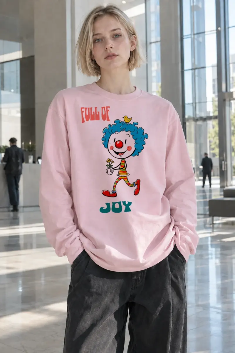 “Full Of Joy” Unisex Longsleeve T-shirt | Gildan 2400