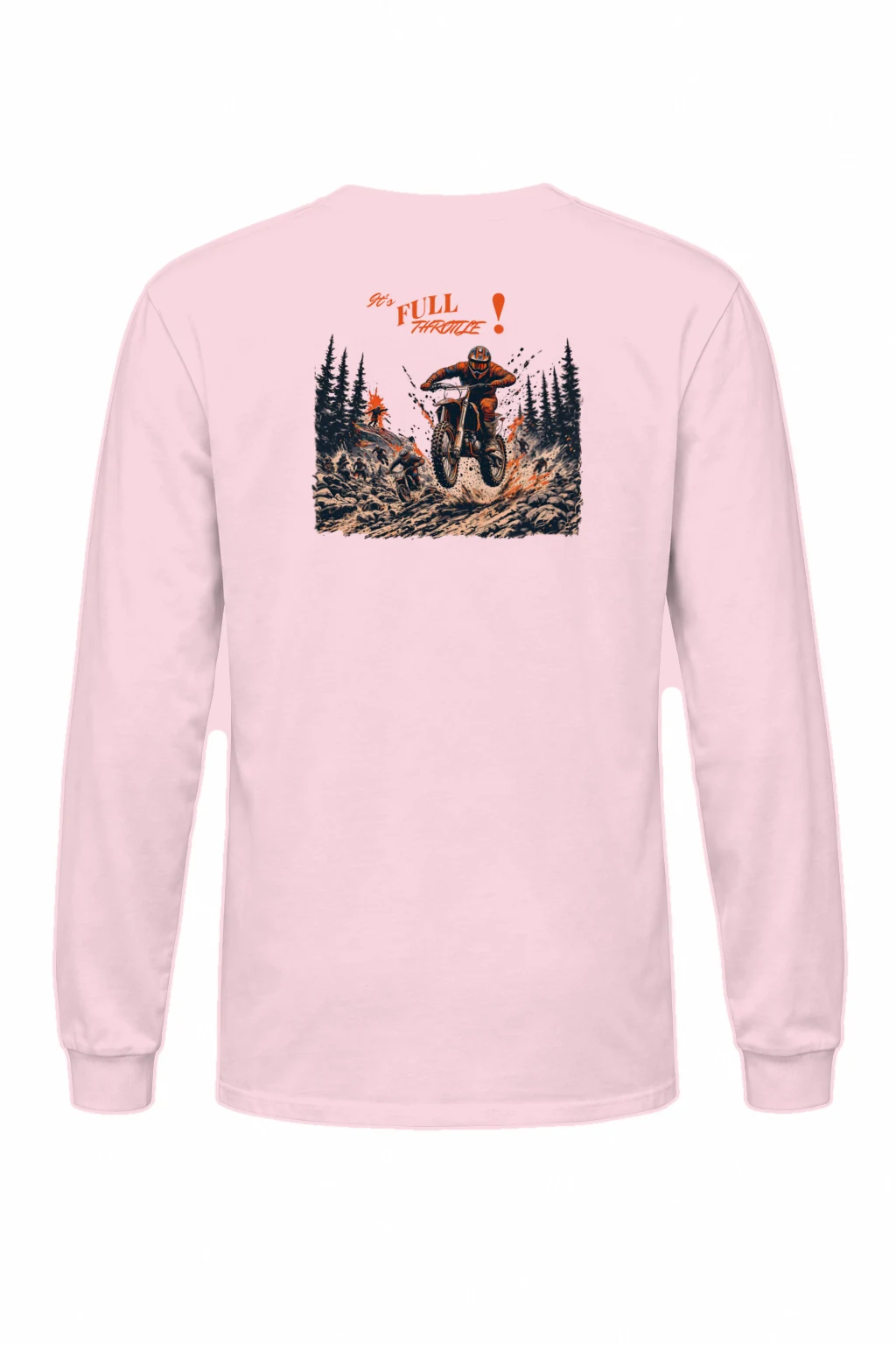"Full Throttle" Unisex Longsleeve T-shirt | Gildan 2400