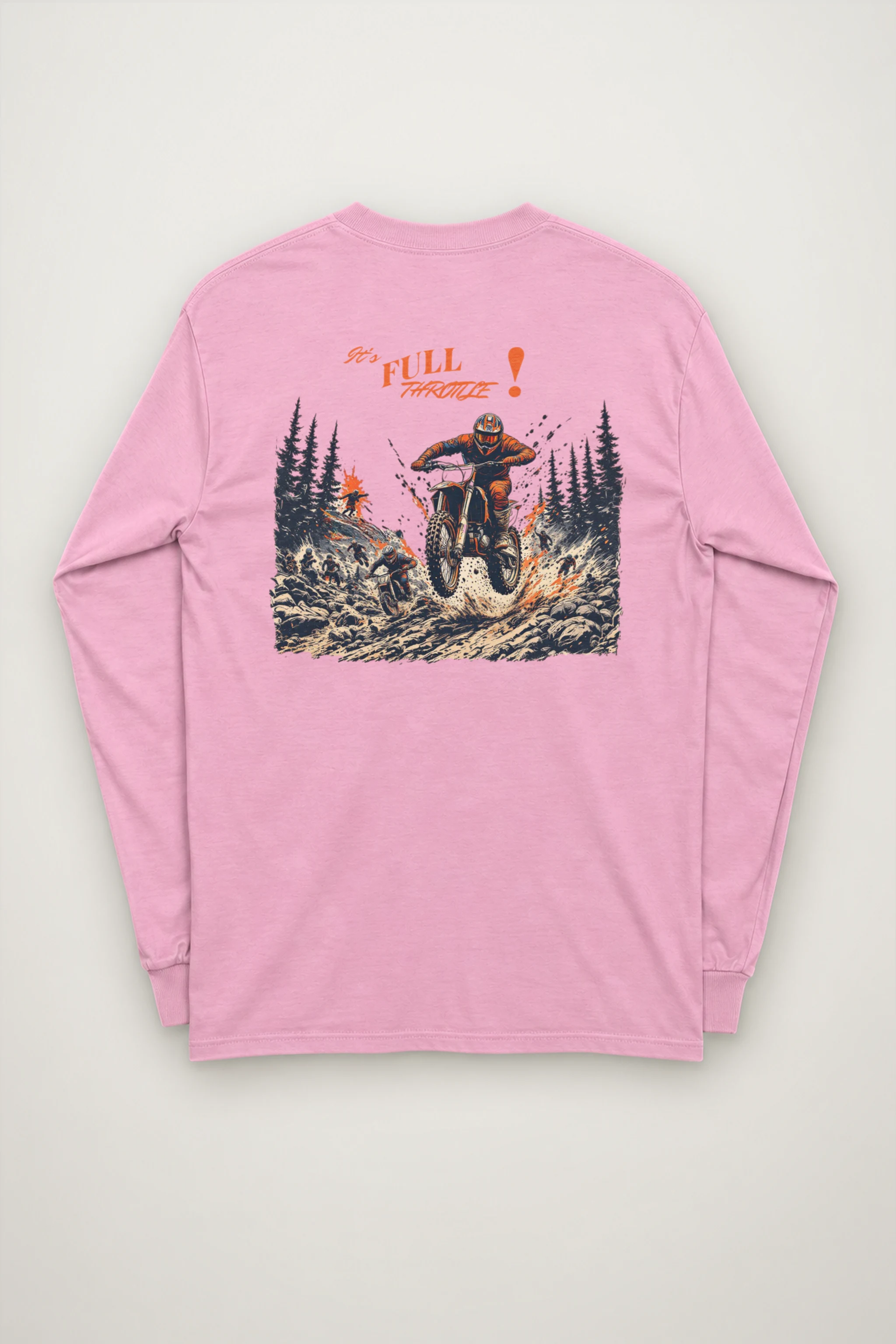 "Full Throttle" Unisex Longsleeve T-shirt