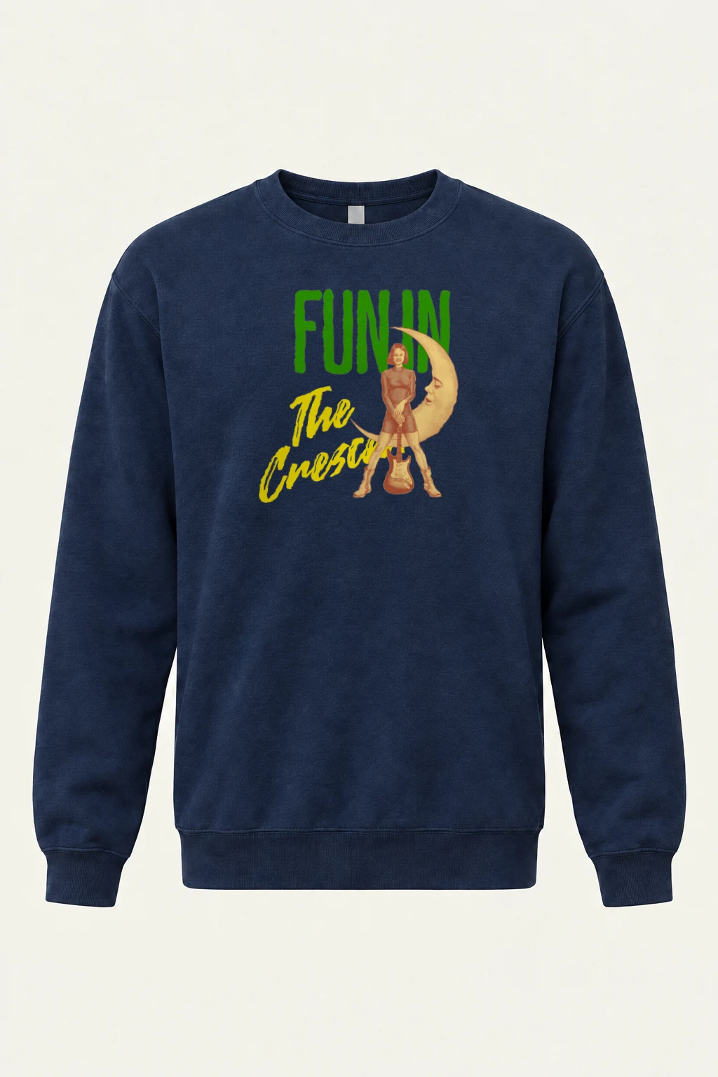 "Fun In The Crescent" Heavy Blend Unisex Crewneck Sweatshirt | Gildan 18000