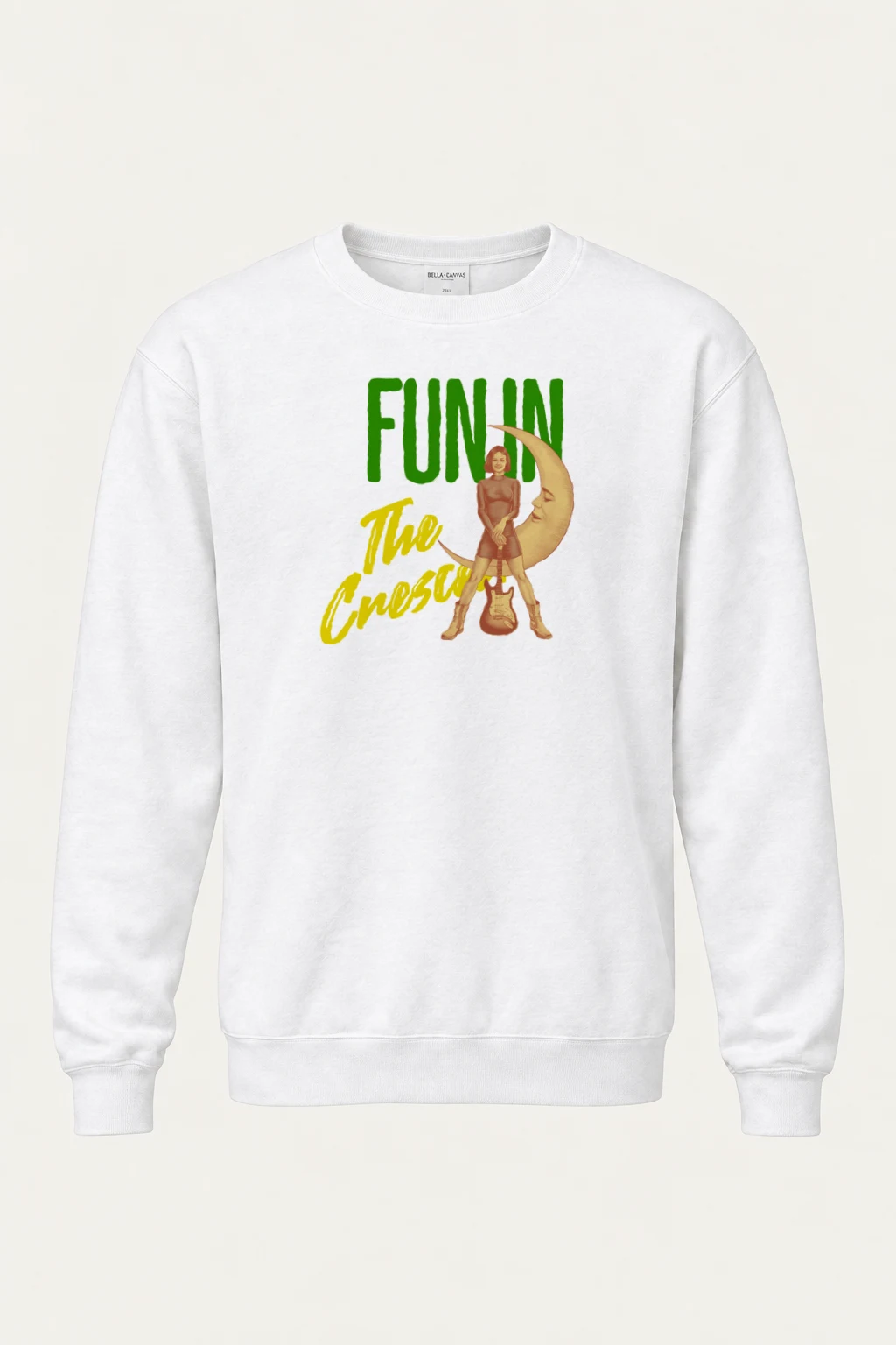 "Fun In The Crescent" Heavy Blend Unisex Crewneck Sweatshirt | Gildan 18000