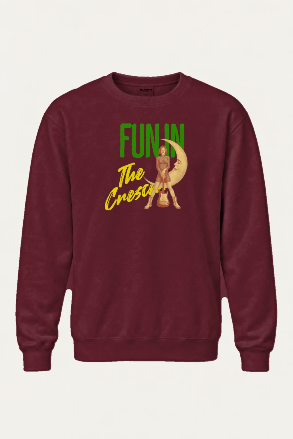 "Fun In The Crescent" Heavy Blend Unisex Crewneck Sweatshirt | Gildan 18000
