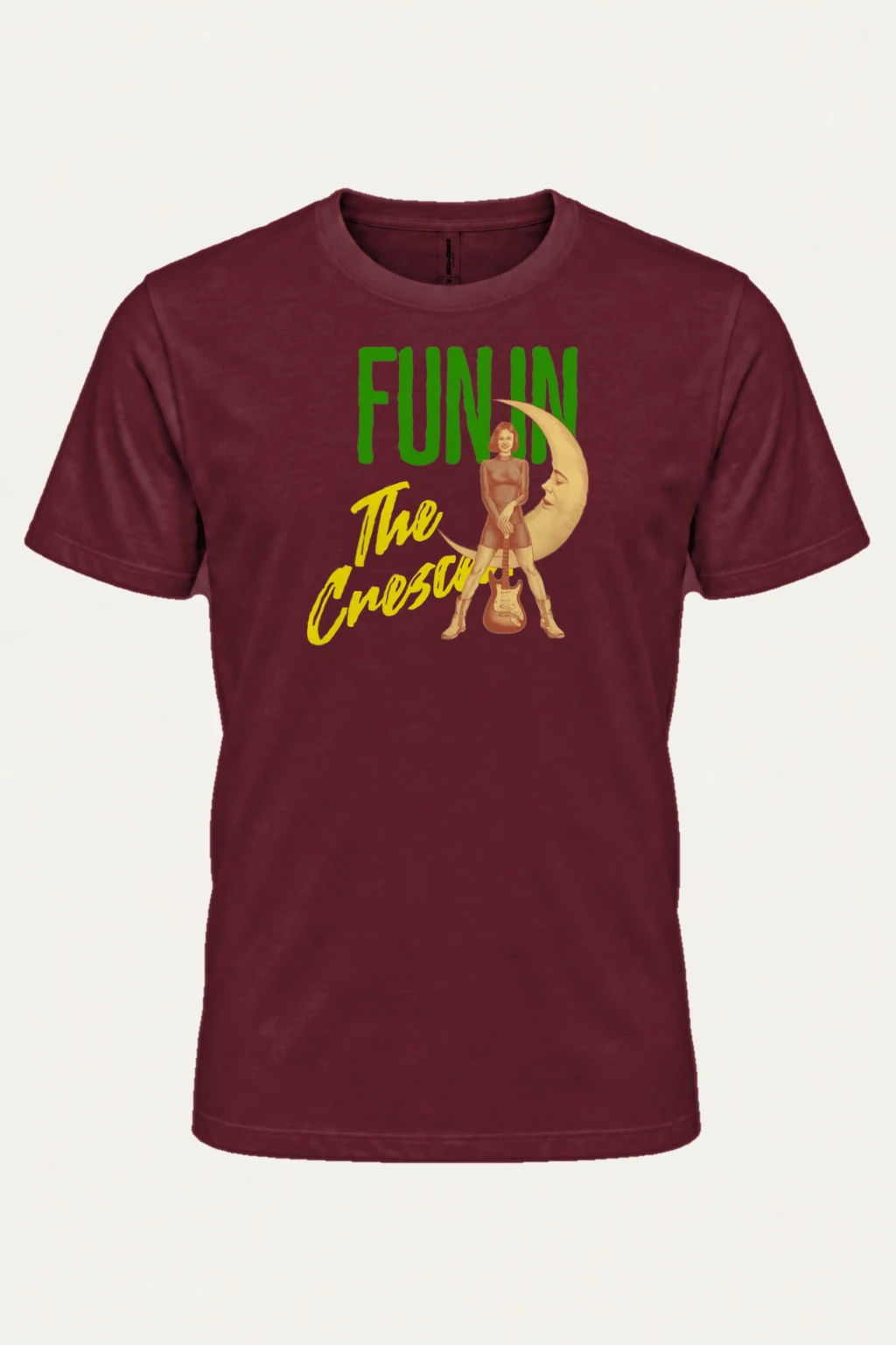 "Fun In The Crescent" Heavyweight Unisex Crewneck T-shirt | Gildan 5000
