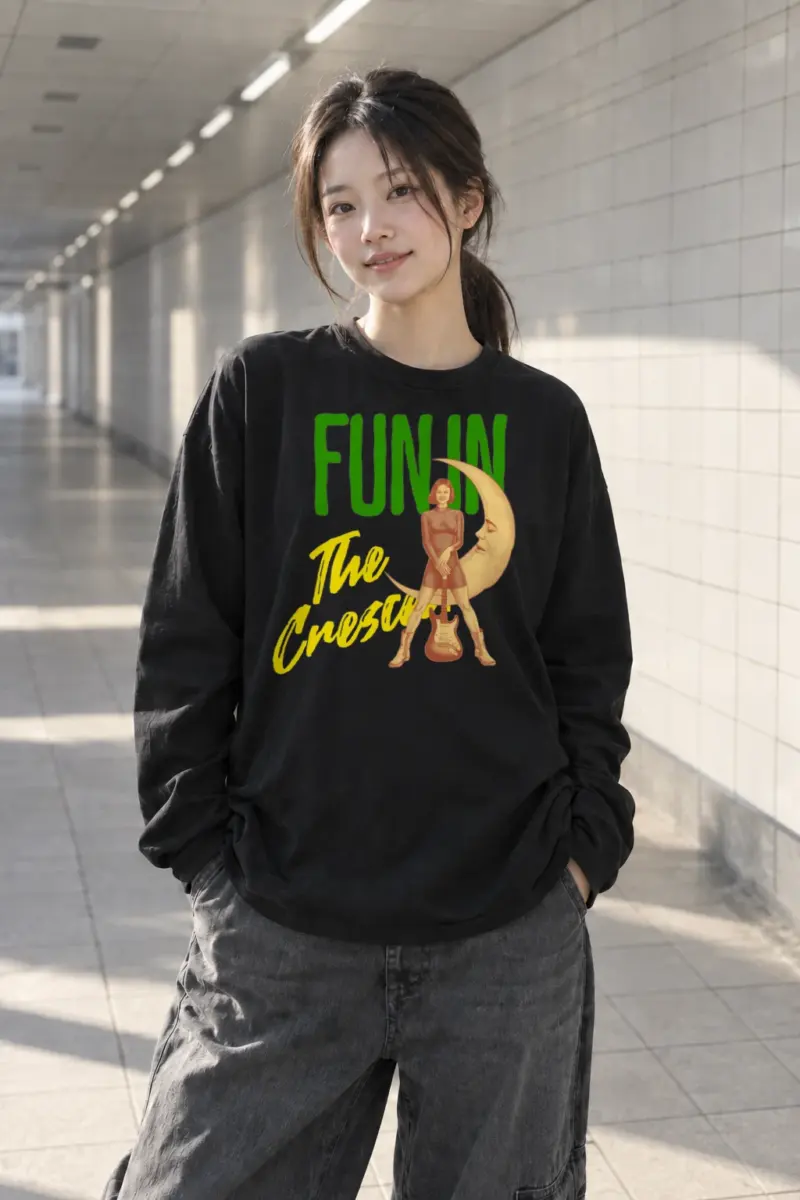 “Fun In The Crescent” Unisex Longsleeve T-shirt | Gildan 2400