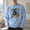 "Funny Little Good Mood" Heavy Blend Unisex Crewneck Sweatshirt | Gildan 18000