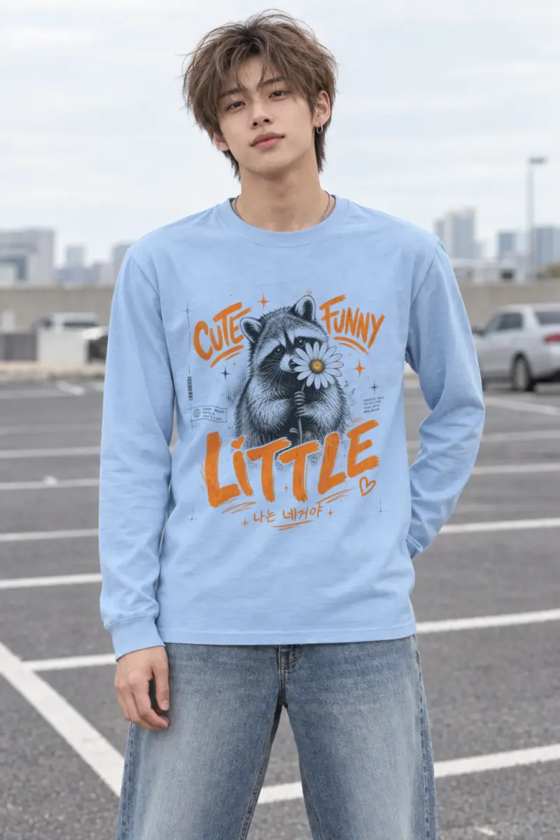 "Funny Little Good Mood" Unisex Longsleeve T-shirt