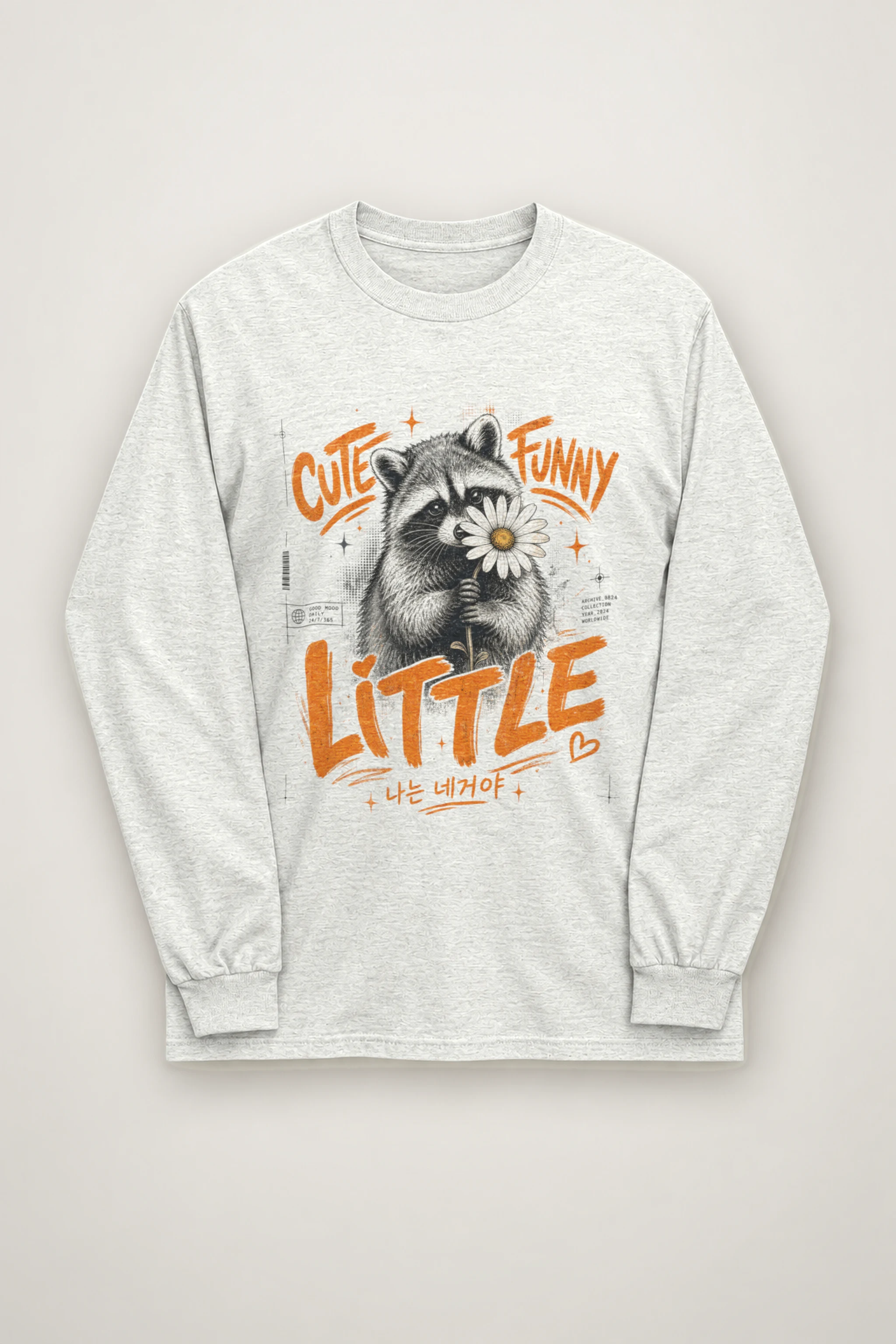 "Funny Little Good Mood" Unisex Longsleeve T-shirt