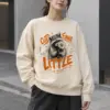 "Funny Little Good Mood" Unisex Sponge Fleece Crewneck Sweatshirt | Bella + Canvas 3901