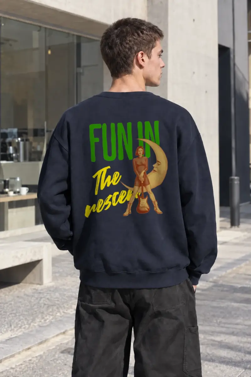 "Funny The Poster" Heavy Blend Unisex Crewneck Sweatshirt | Gildan 18000