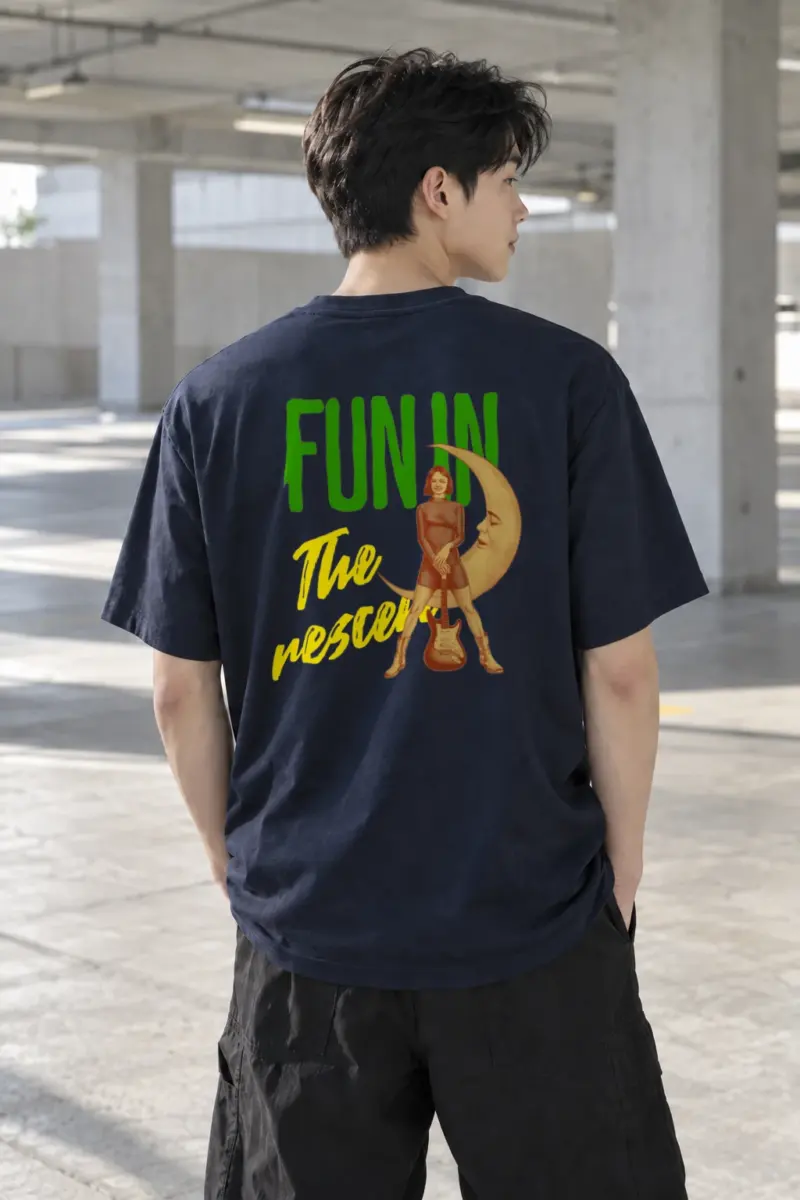 “Funny The Poster” Heavyweight Unisex Crewneck T-shirt | Gildan 5000